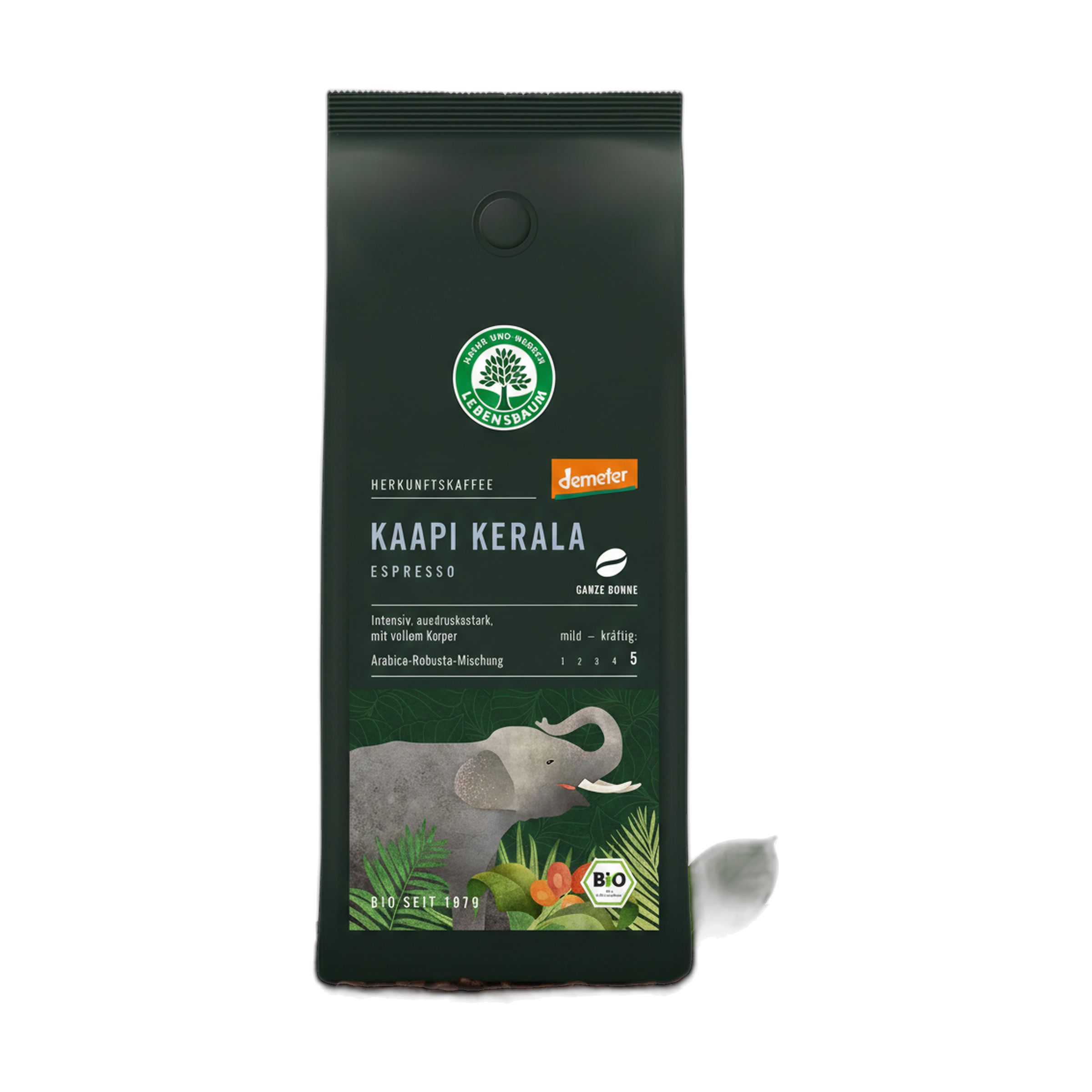 Lebensbaum Bio Espresso Kaapi Kerala Bohne 3 Pc
