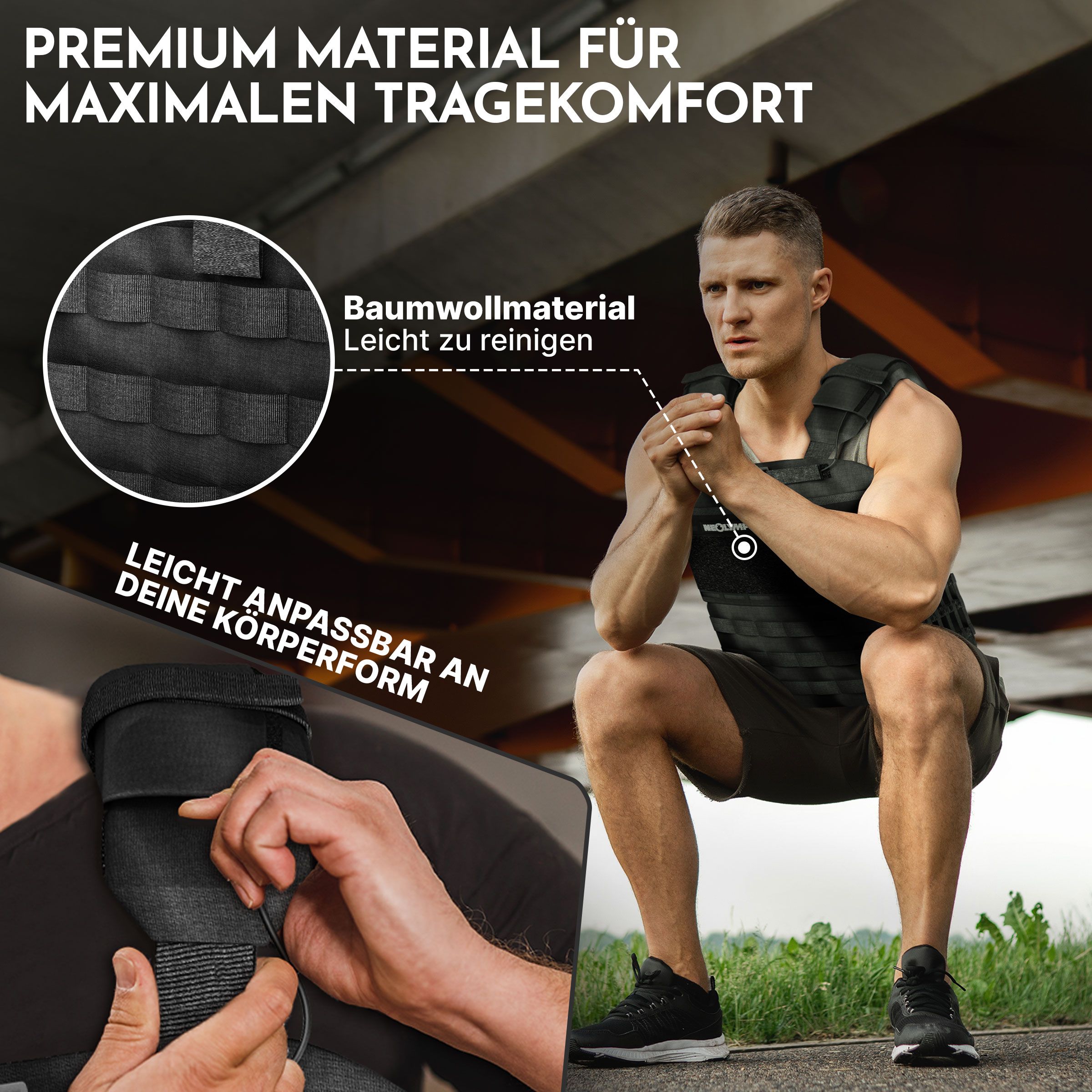 NEOLYMP Gewichtsweste 20 KG