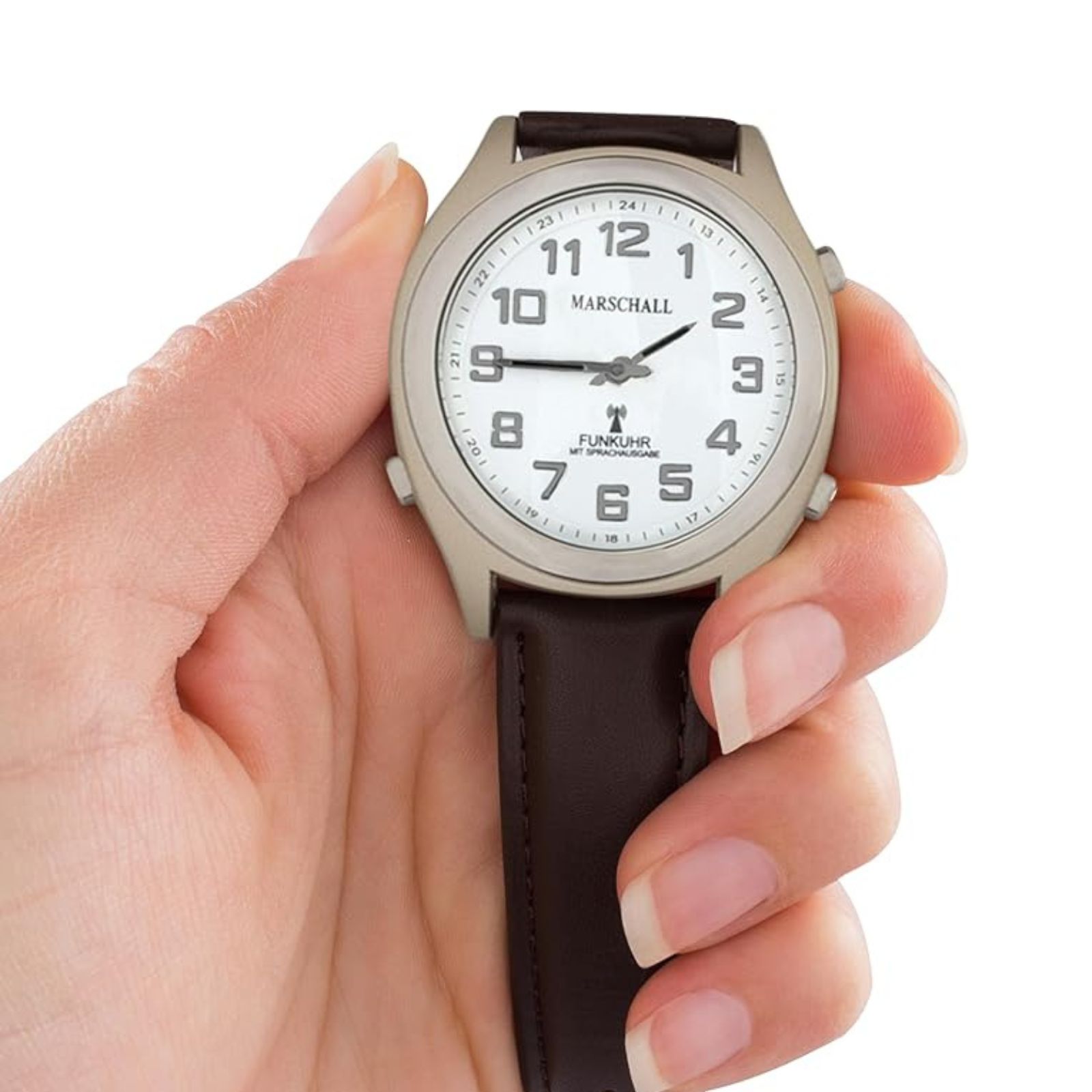 Marschall Versand sprechende Funk-Armbanduhr