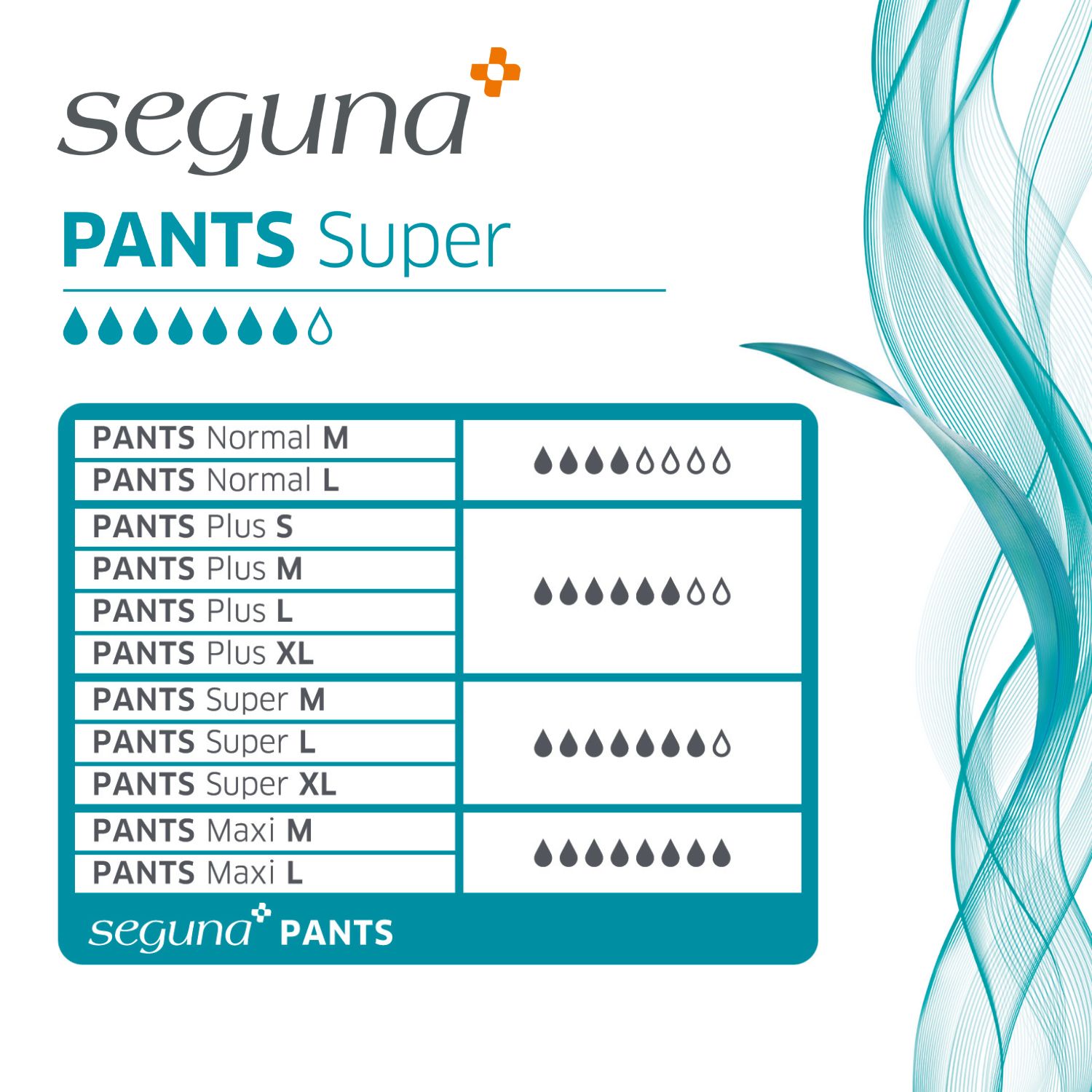 Seguna Pants super L 20 St