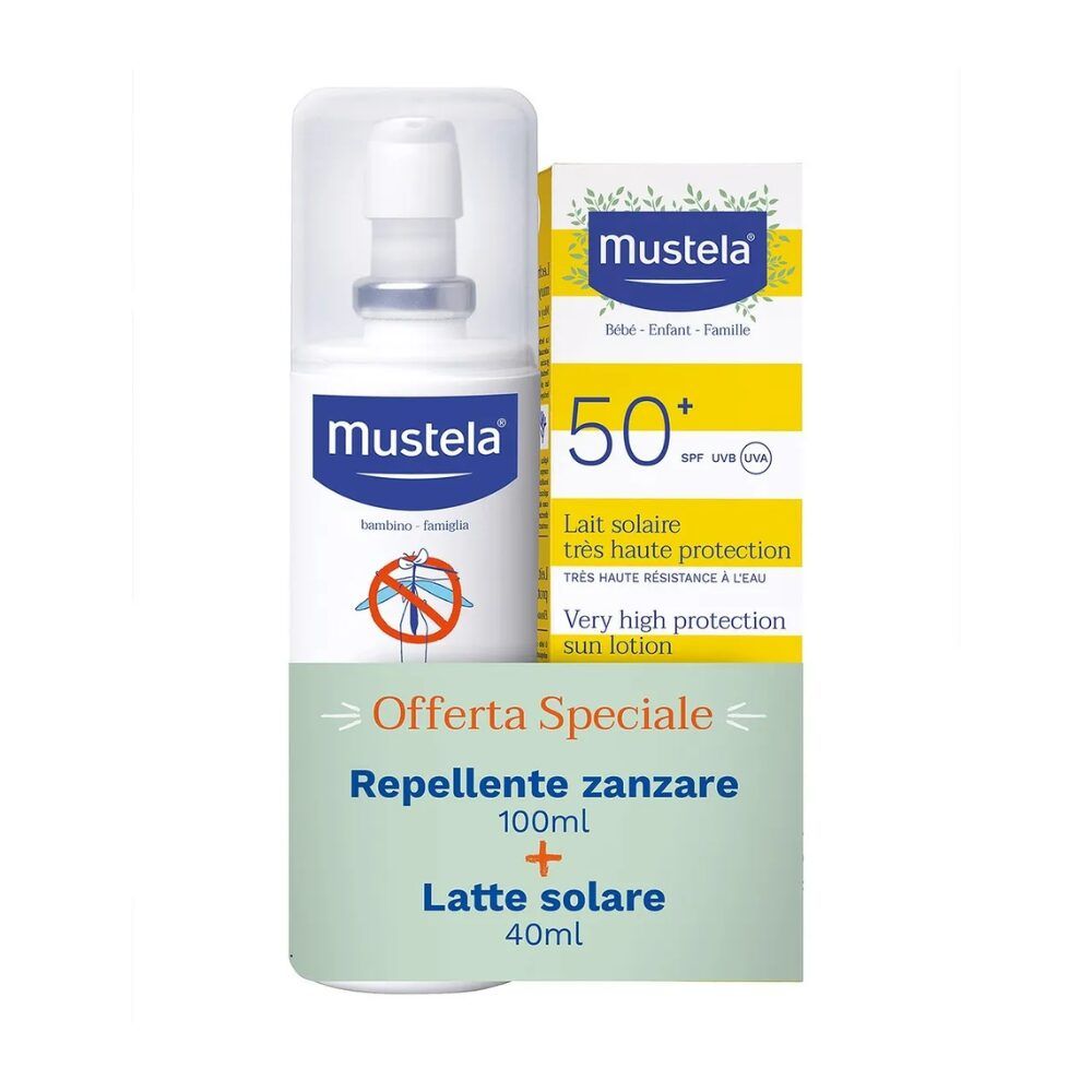 Mustela Bipack Repellente Zanzare e Latte Solare