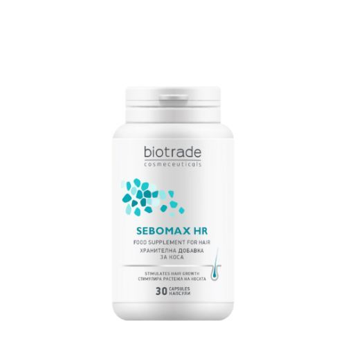 Nahrungsergänzungsmittel zur Förderung des Haarwachstums Sebomax HR Biotrade 30 Kapseln g