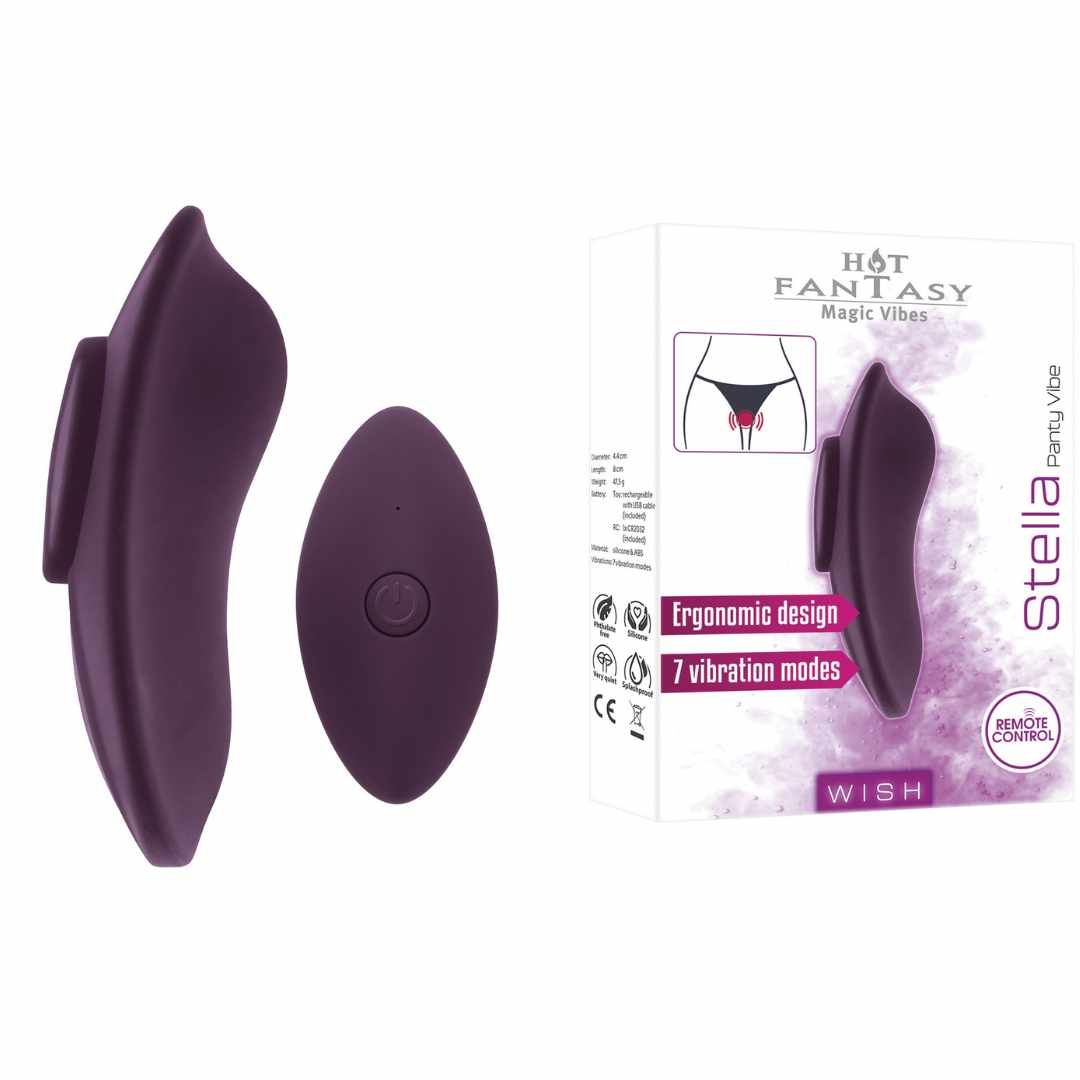 Slipvibrator „Stella“ mit Fernbedienung | Hot Fantasy