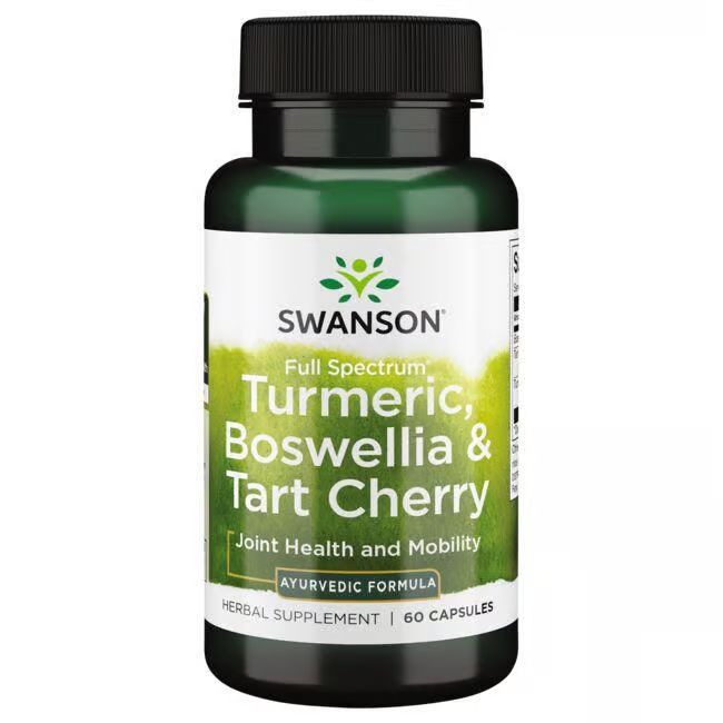 Swanson Kurkuma, Boswellia und Sauerkirsche 60 Pc
