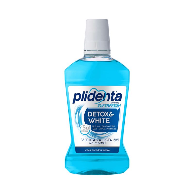 PLIDENTA Detox & White Mundspülung