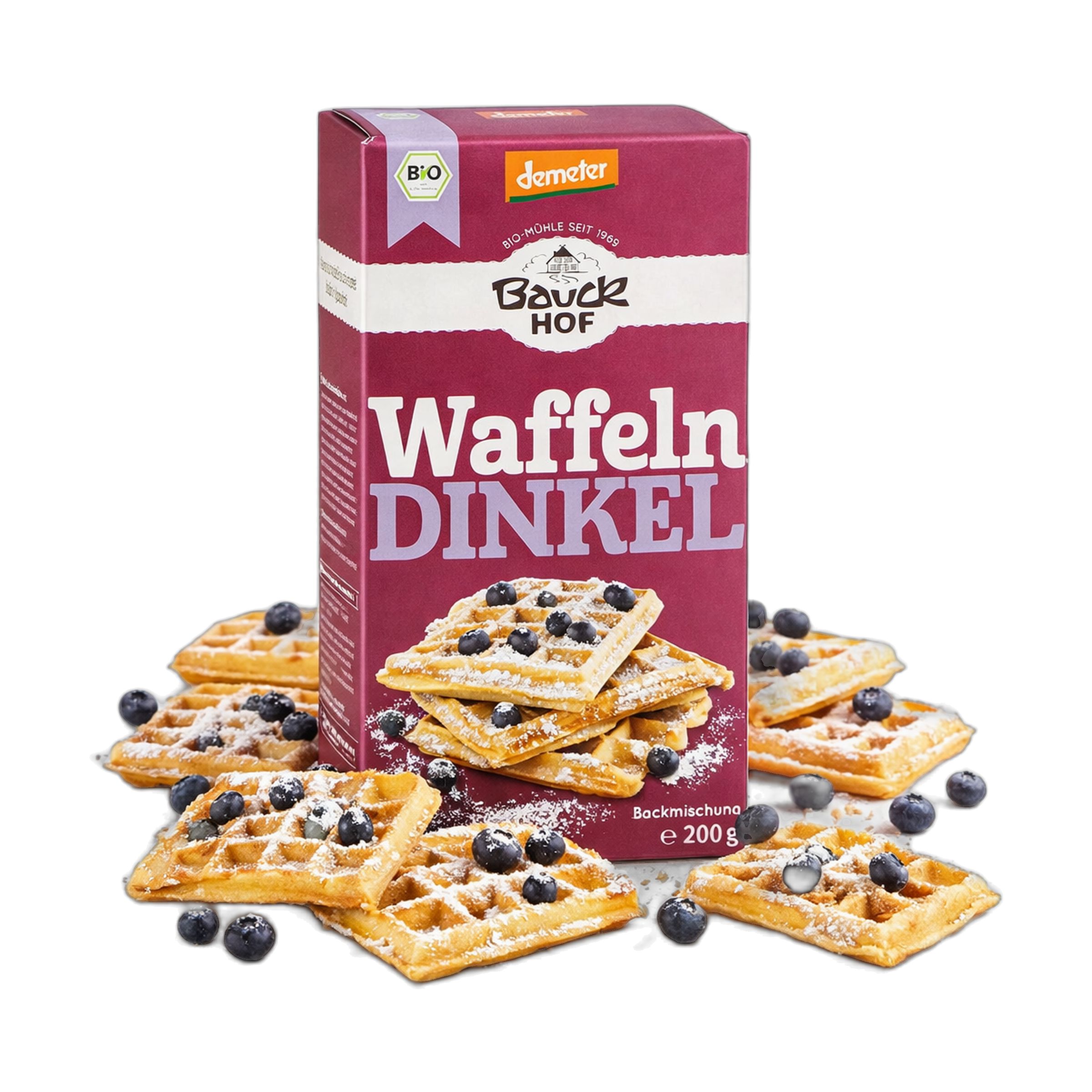 Bauckhof Bio Dinkel-Waffeln Mix 1 P
