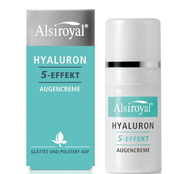Alsiroyal Hyaluron 5Effekt Augencreme