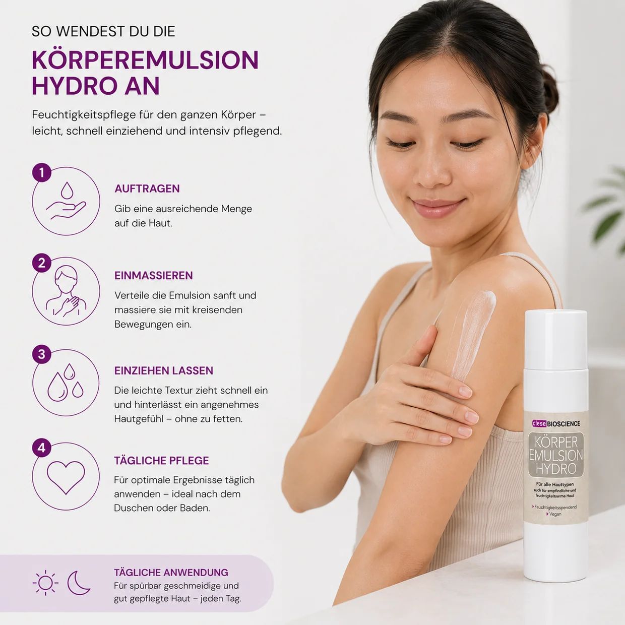 Körperemulsion Hydro