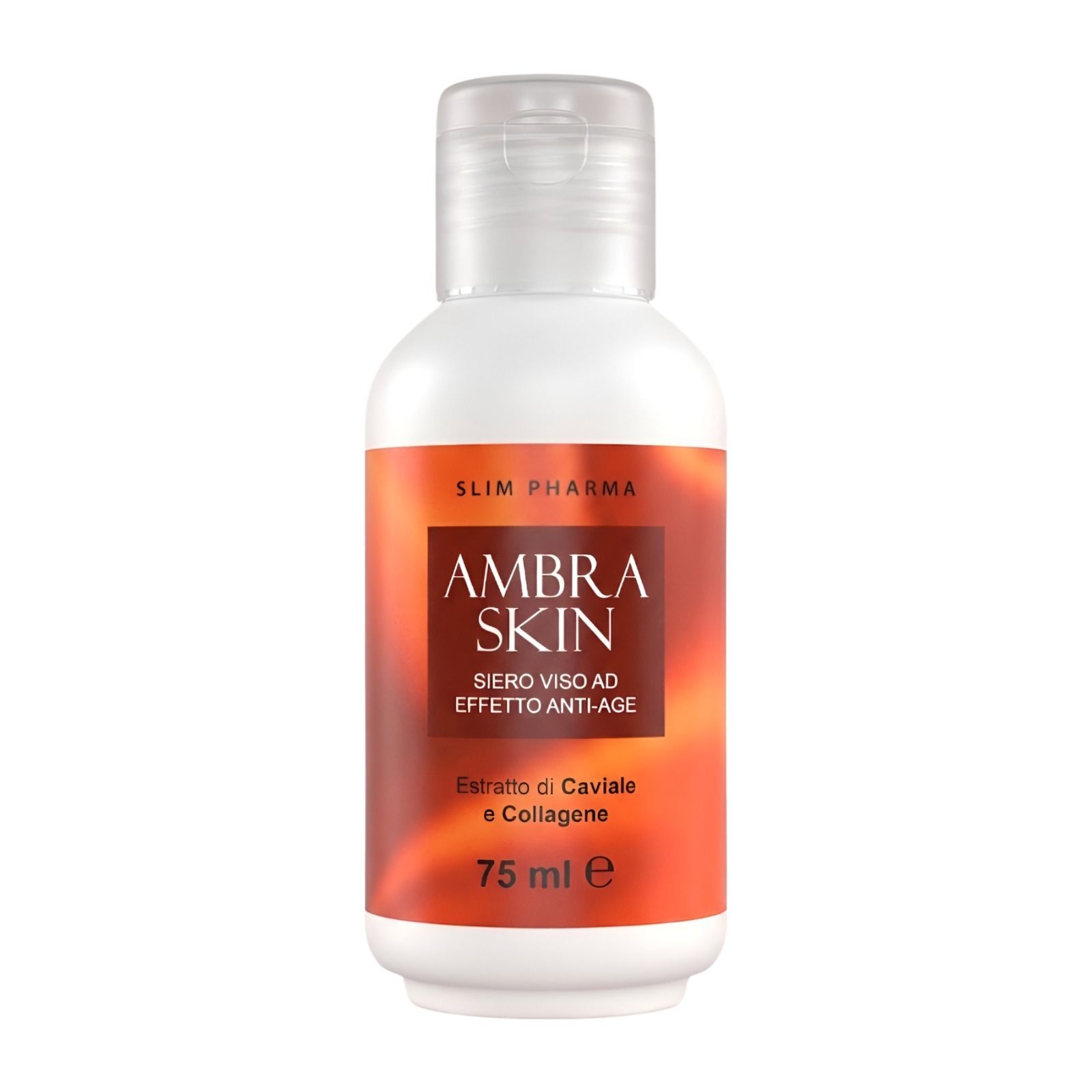 ALOHALABS Ambra Skin Siero Viso Anti-Age – con Estratto di Caviale e Collagene – Idratazione e Pe