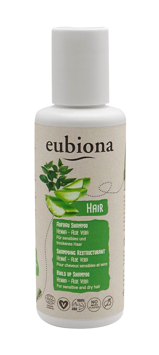 Eubiona Aufbau Shampoo Henna & Aloe Vera 200 ml