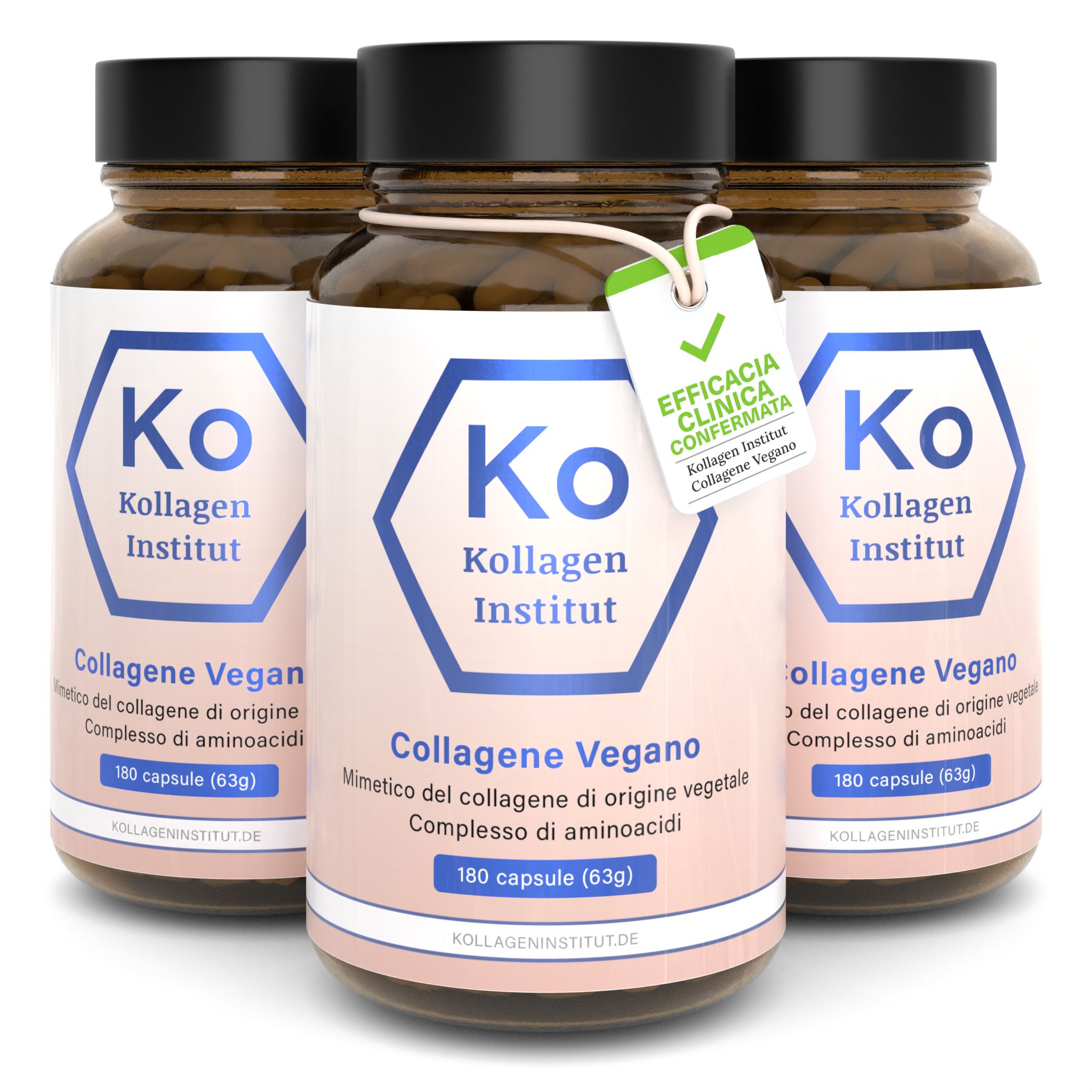 Kollagen Institut capsule di collagene vegano