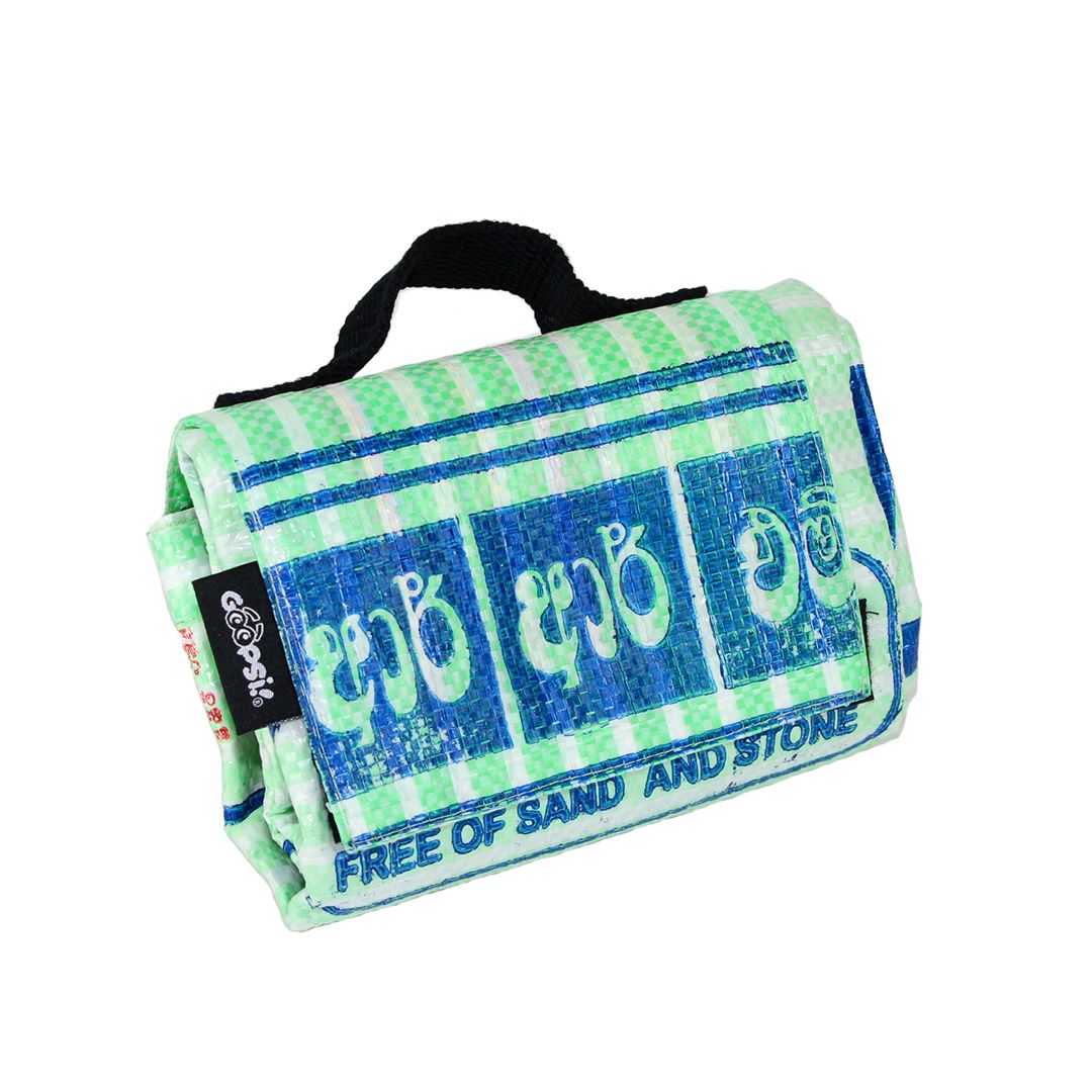 Goopsi Outdoor Hundedecke - Grün 1 cm