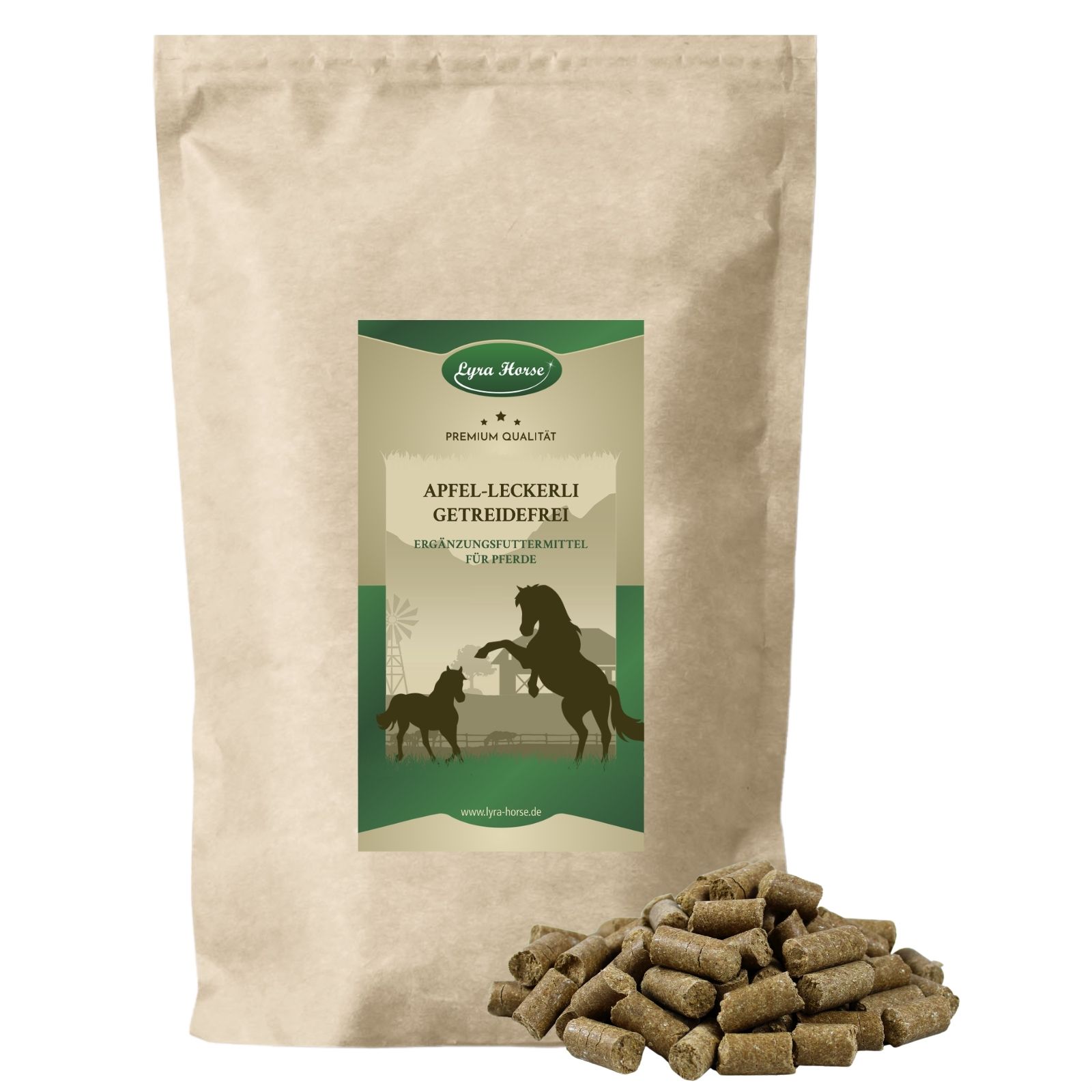 Lyra Horse® Apfel Leckerli 5 kg Futter