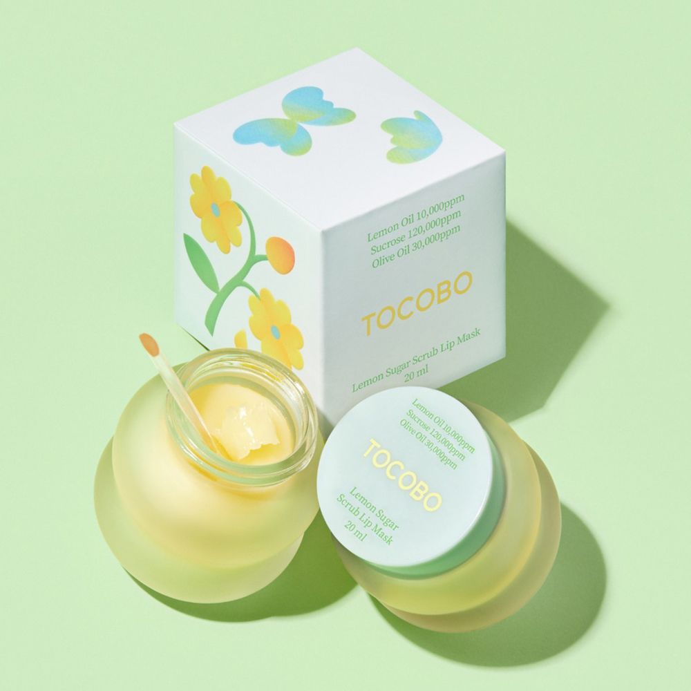 TOCOBO Lemon Sugar Scrub Lip Mask