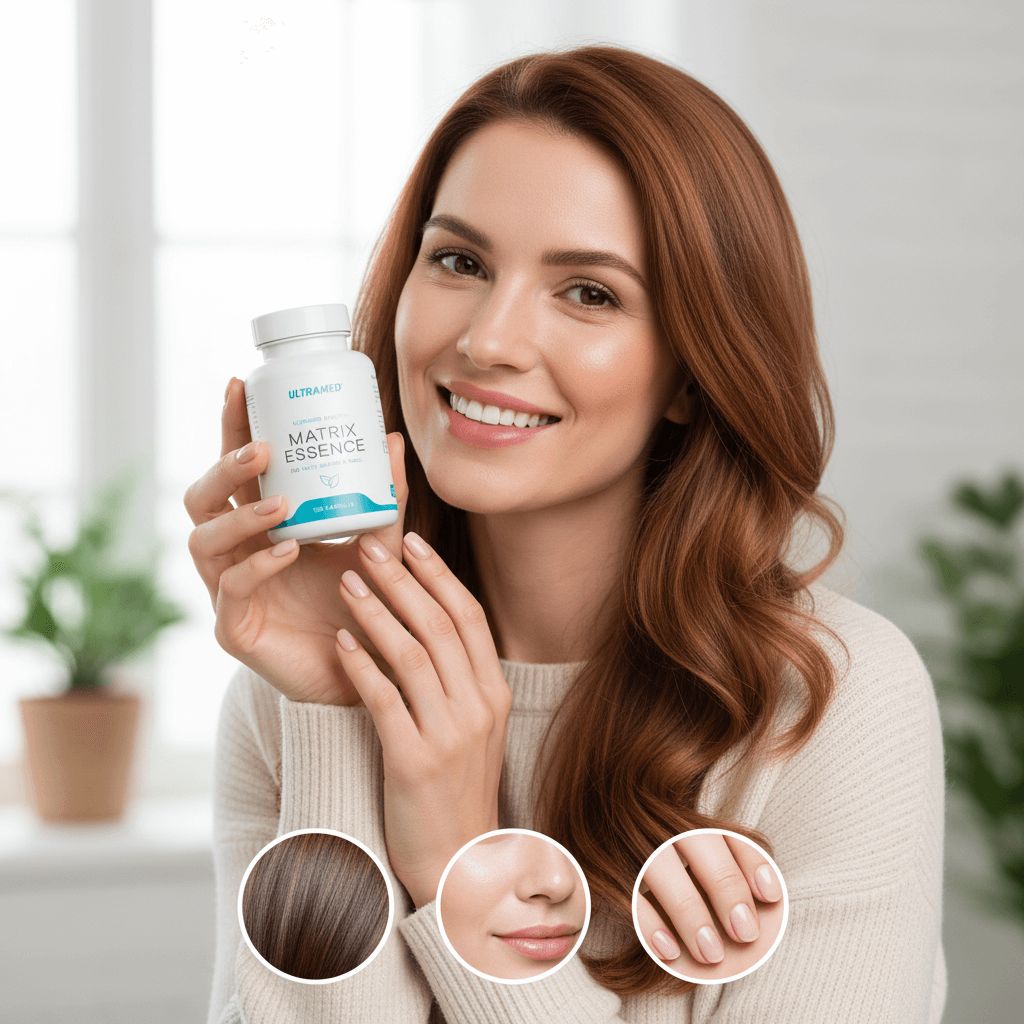 UltraMed Matrix Essence – Premium-Formel für Haut, Haare, Nägel + Zellschutz