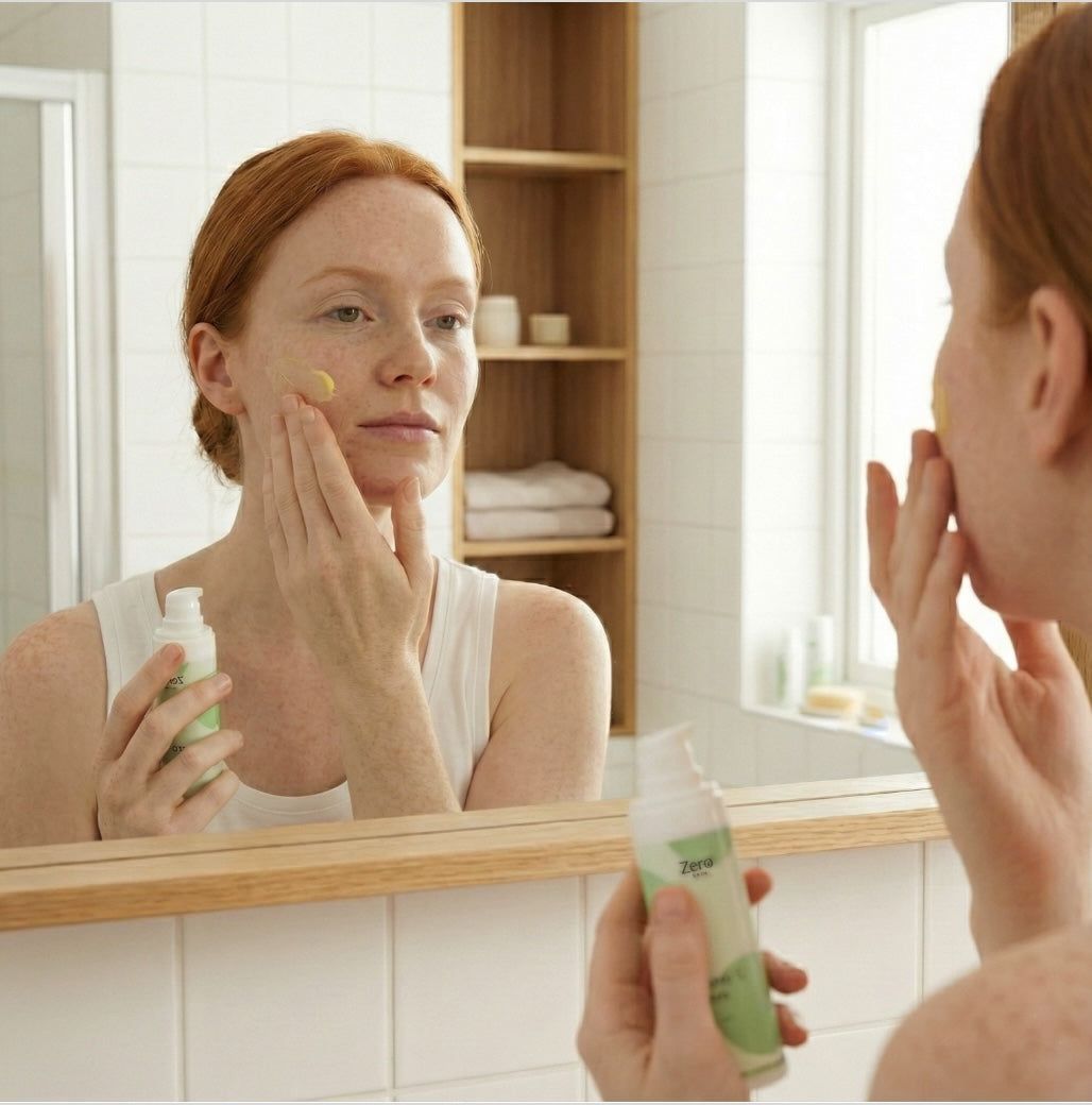 Zero Skin Vitamin C Serum, strahlkraftfördernd glättend für trockene und reife Haut