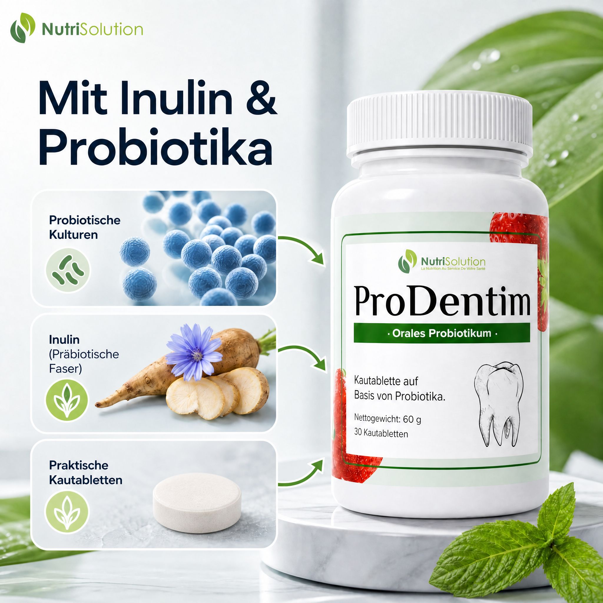 NutriSolution Prodentim 3er Pack