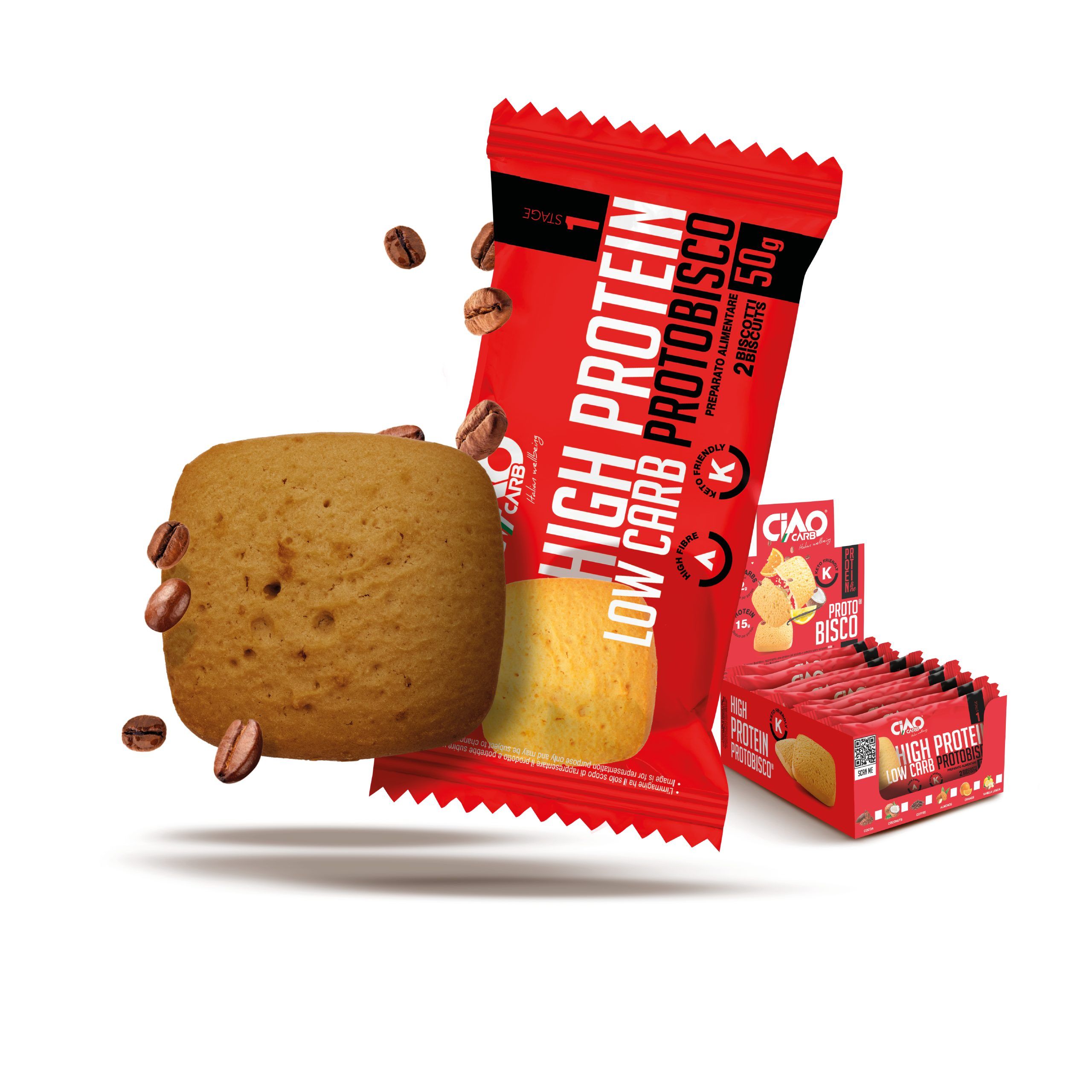CIAOCARB Protobisco Caffè Protein Line