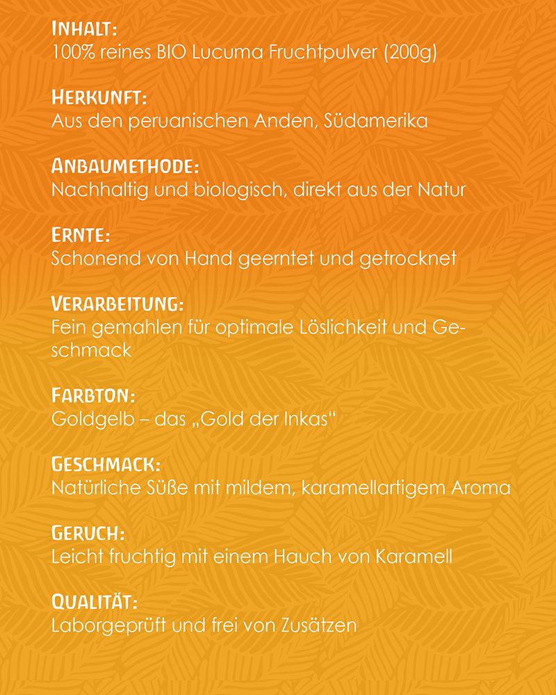 Tausendkraut Lucuma Pulver BIO