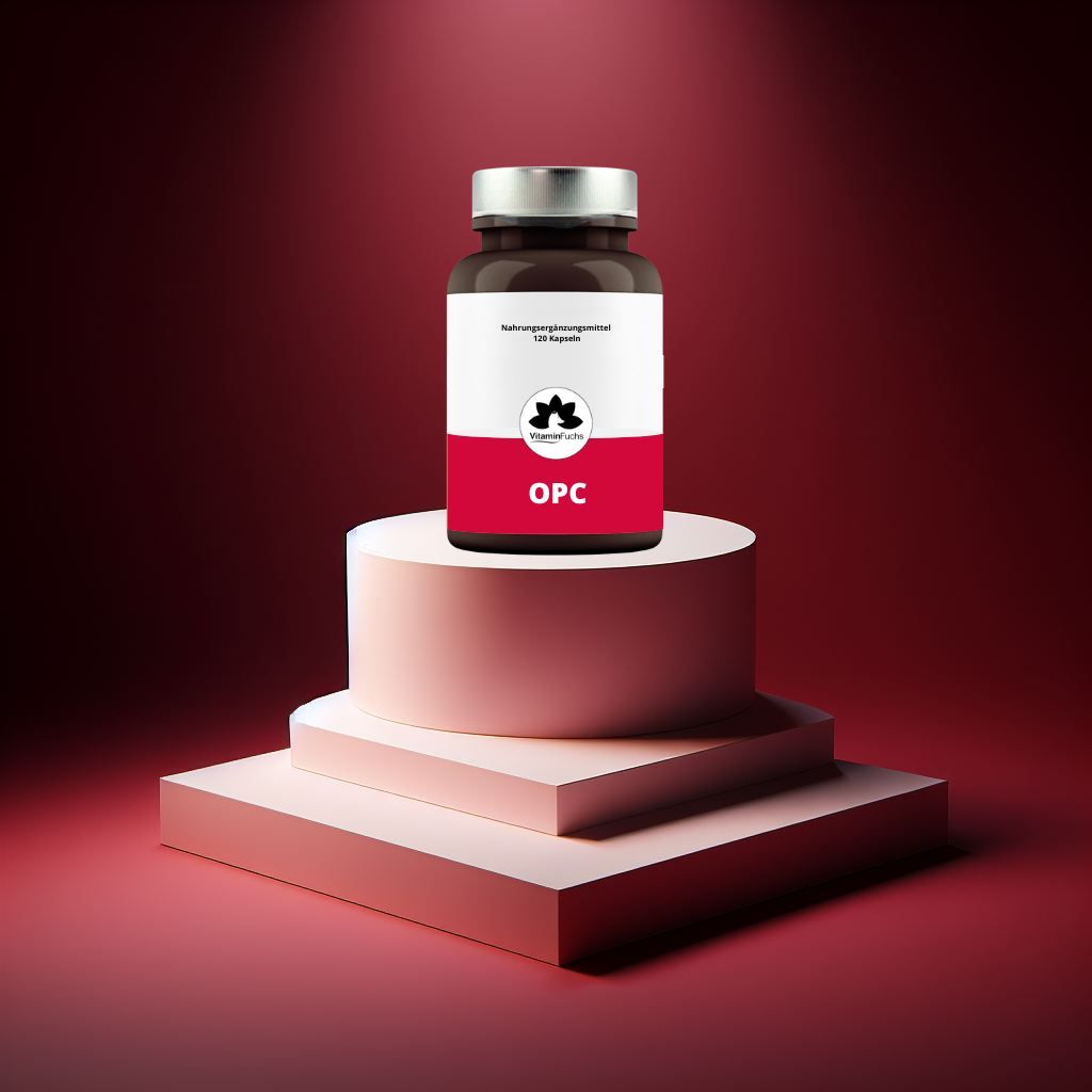 OPC - Traubenkernextrakt hochdosierte Kapseln reines OPC von VitaminFuchs