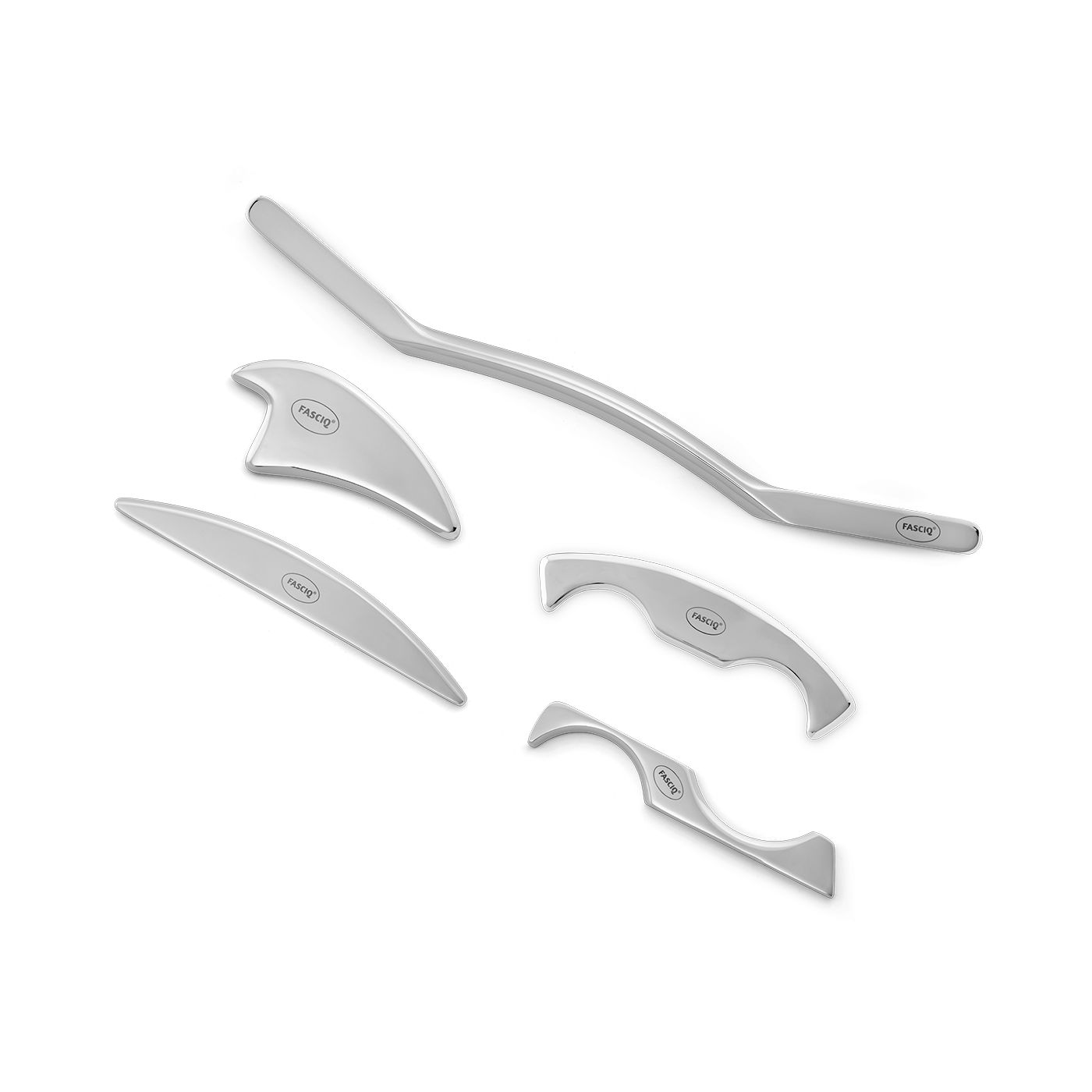 FASCIQ® IASTM Faszien Tool Set Large, Komplett-Set 5 St.
