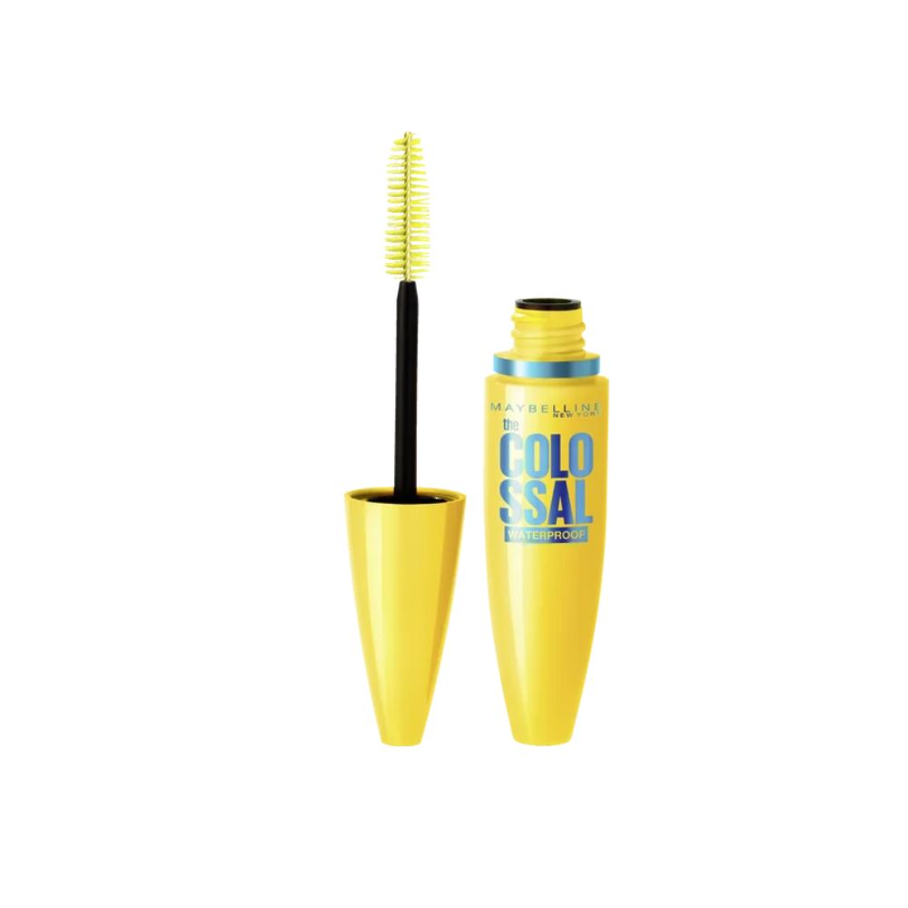 Maybelline The Colossal Volume Express wasserfeste Mascara in Gelb.