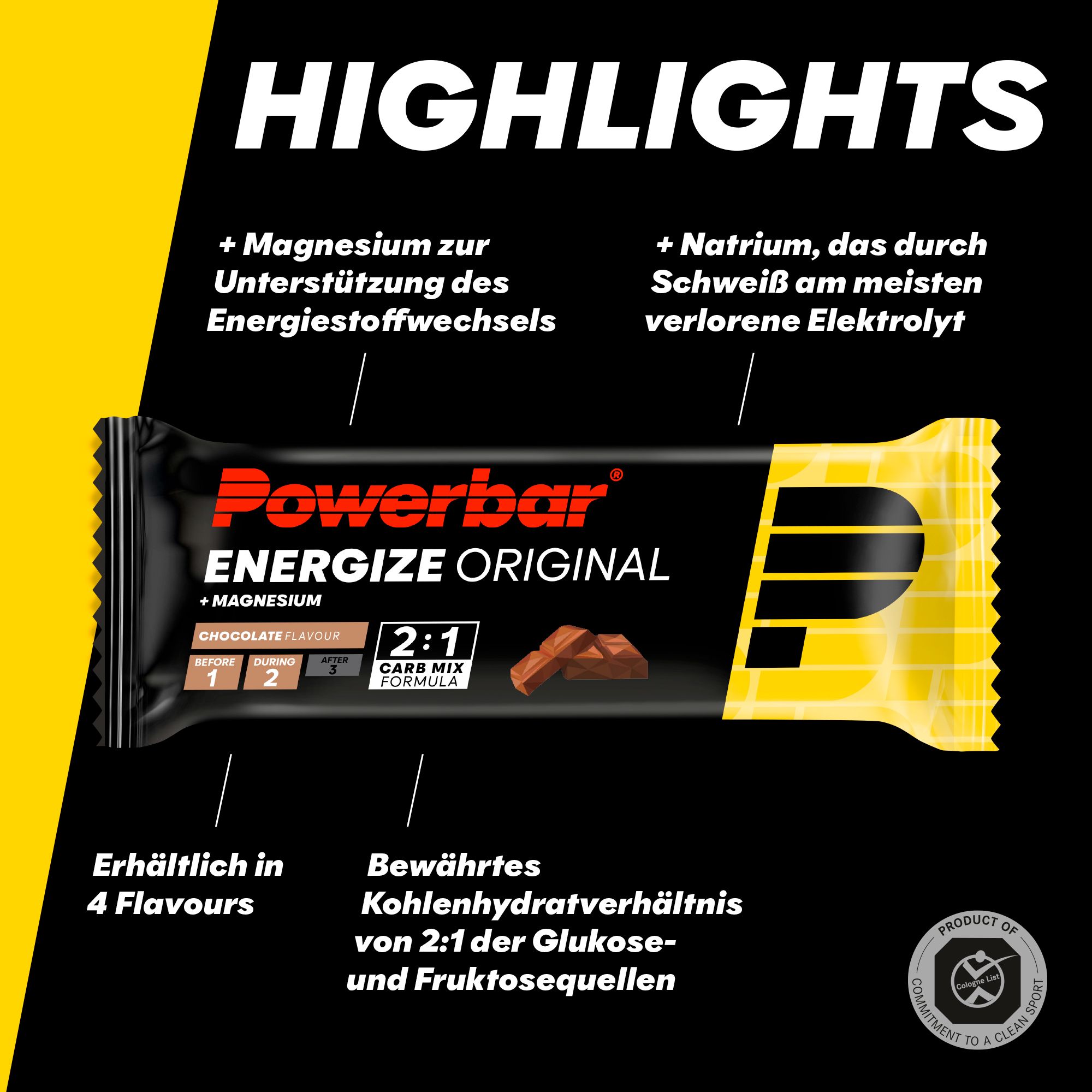 Energize Original  Powerbar (Packung mit 15 )