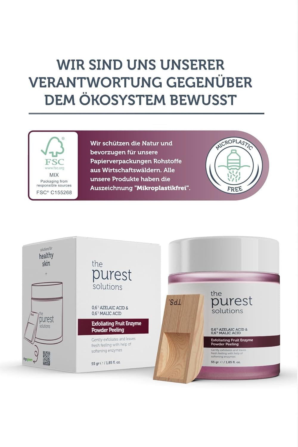 The Purest Solutions Peelingpulver
