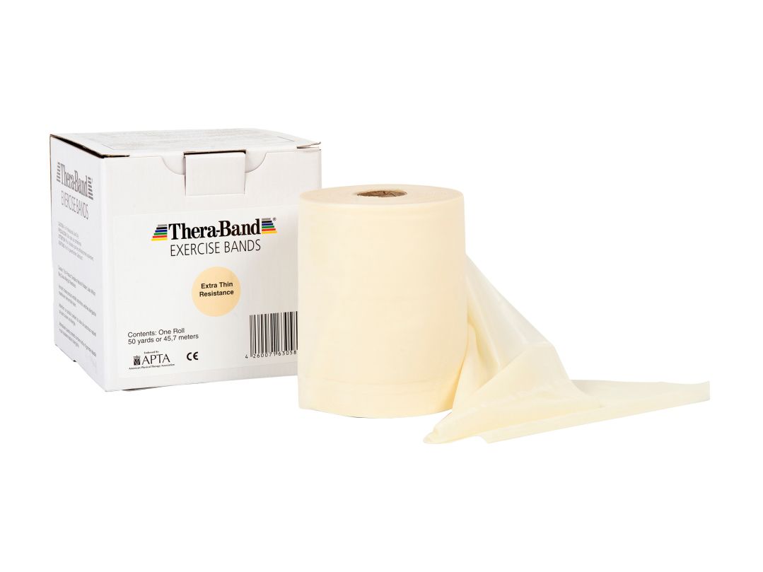 Thera Band Übungsband 45,5 m extra dünn beige 1 St