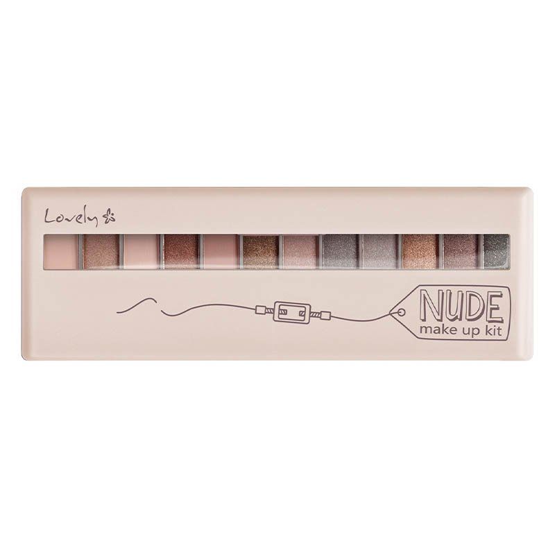 Lidschatten-Palette - Lidschatten-Nude-Make-up-Kit 1 St
