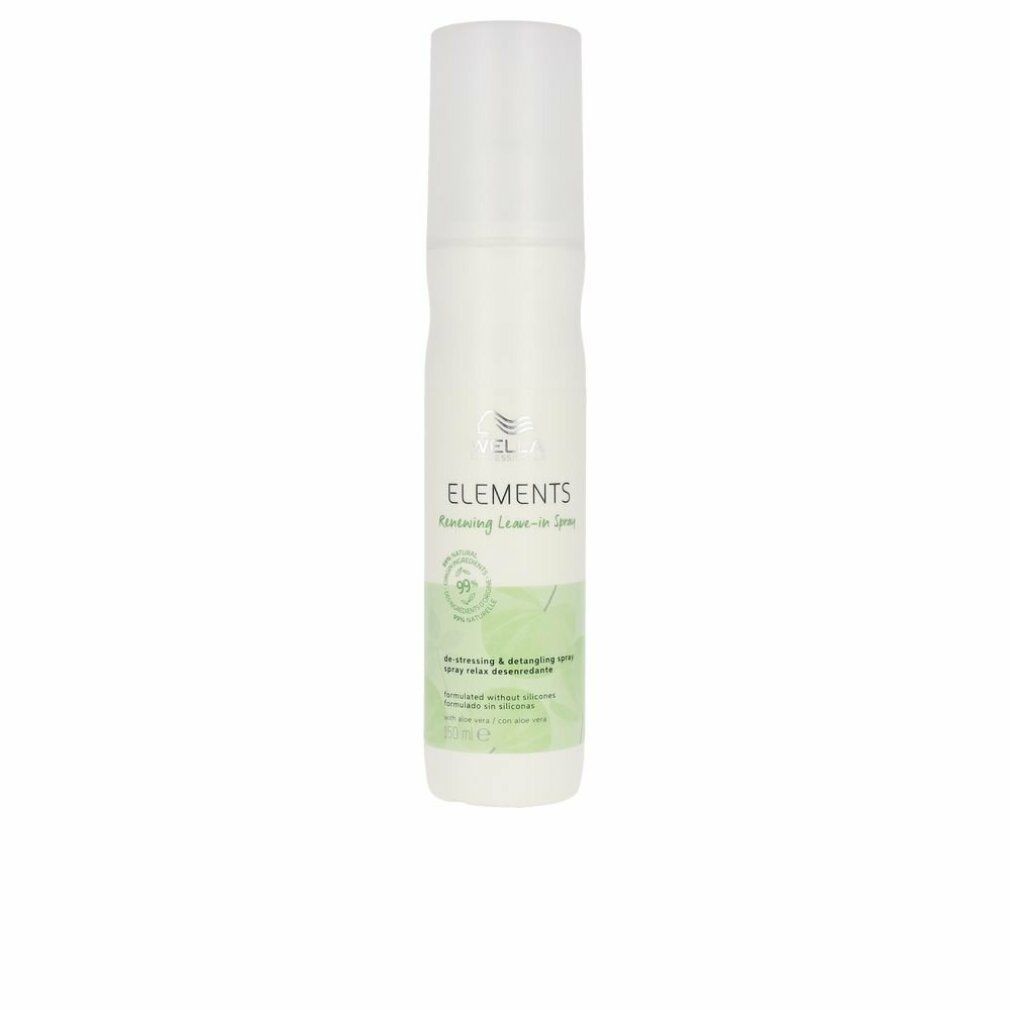 Wella Elements Leave In Conditioning Spray Parabenfreier