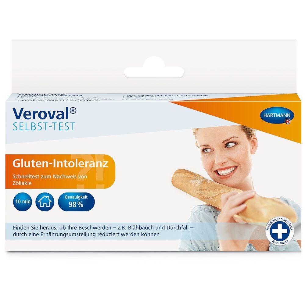 Veroval® SELBST-TEST Gluten-Intoleranz