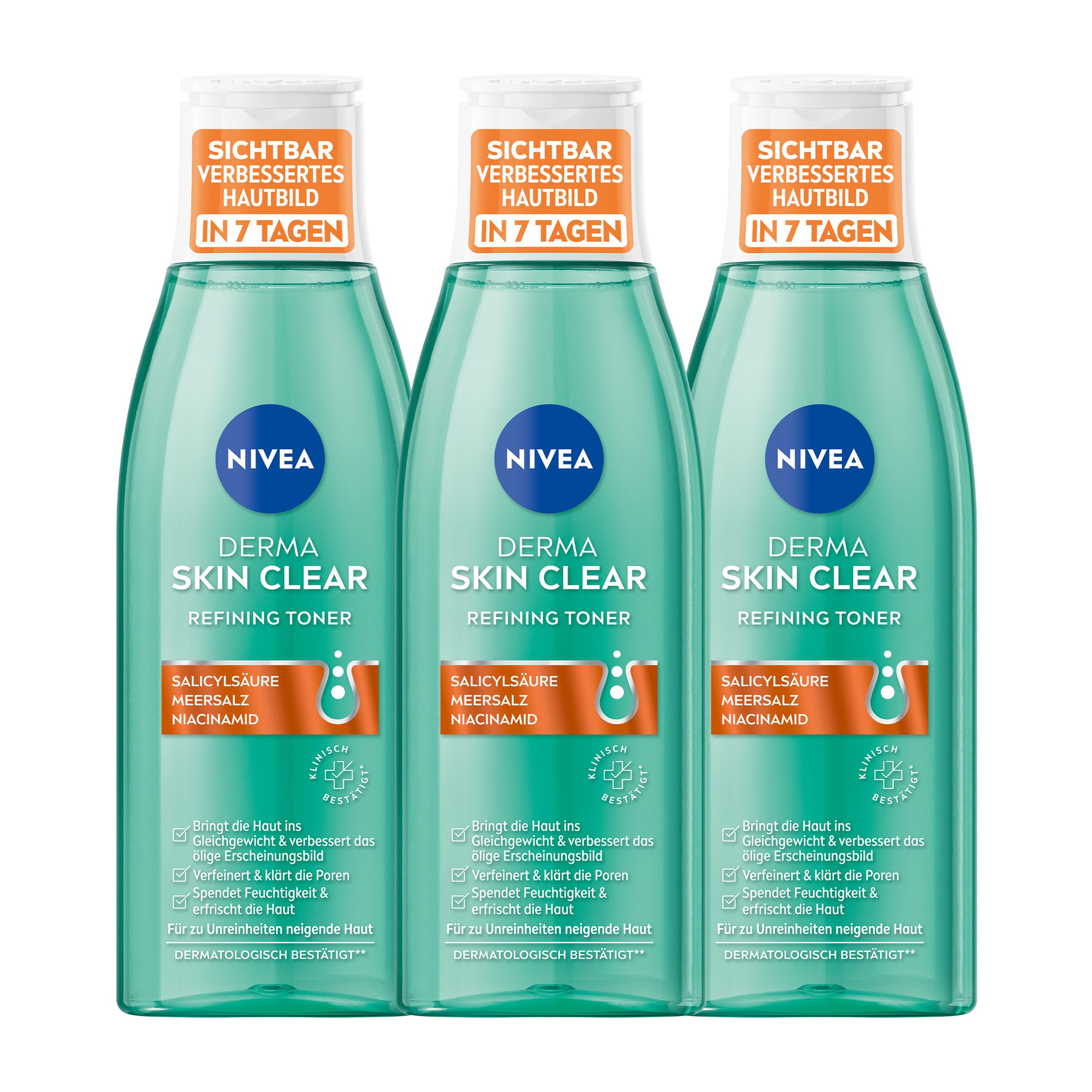 Nivea Derma Skin Clear Refining Toner 600 ml