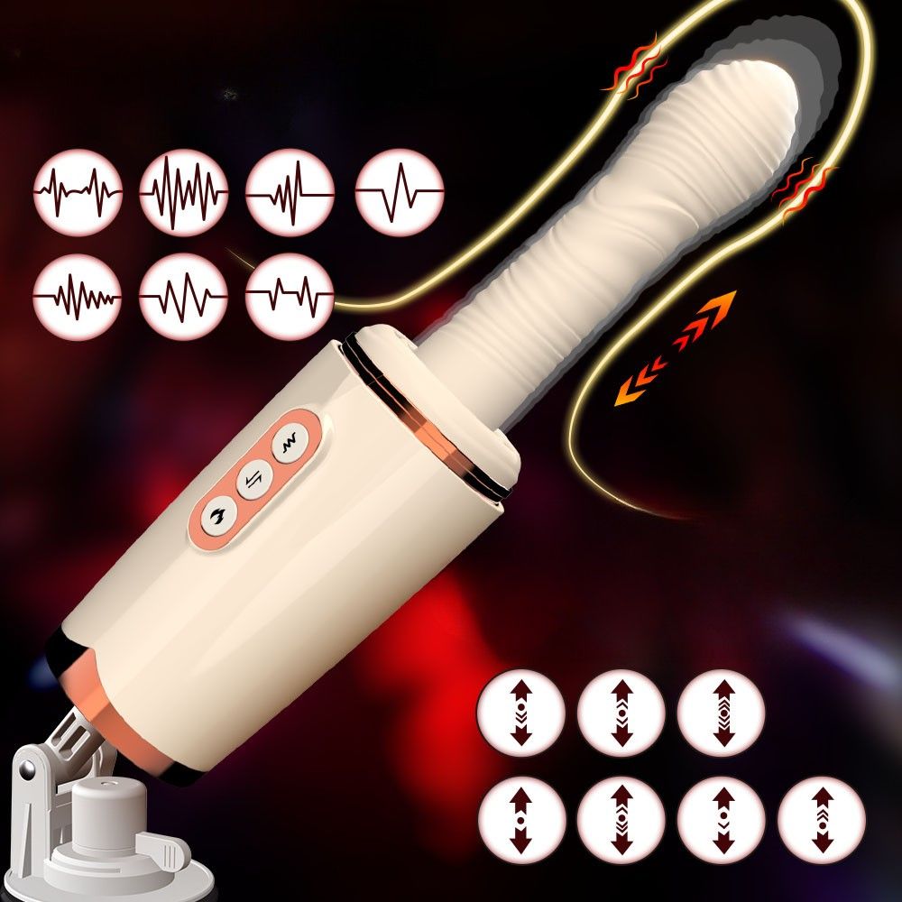 Vibrator mit Wellen- und Pfeilsymbolen. Mit Sockel.