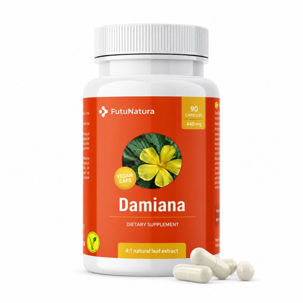 FutuNatura Damiana 460 mg - Libido und Potenz