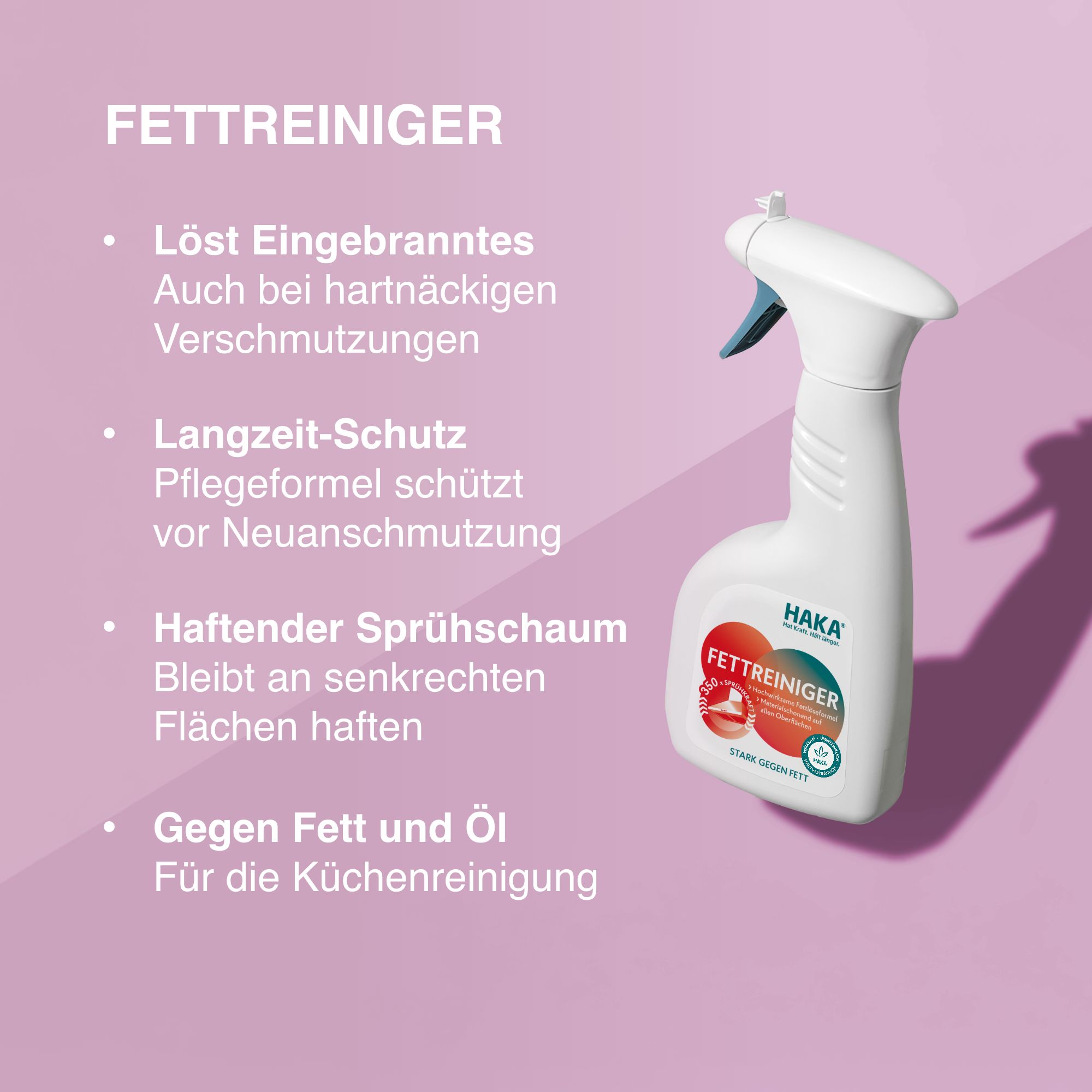 HAKA Fettreiniger Spray Küchenreiniger