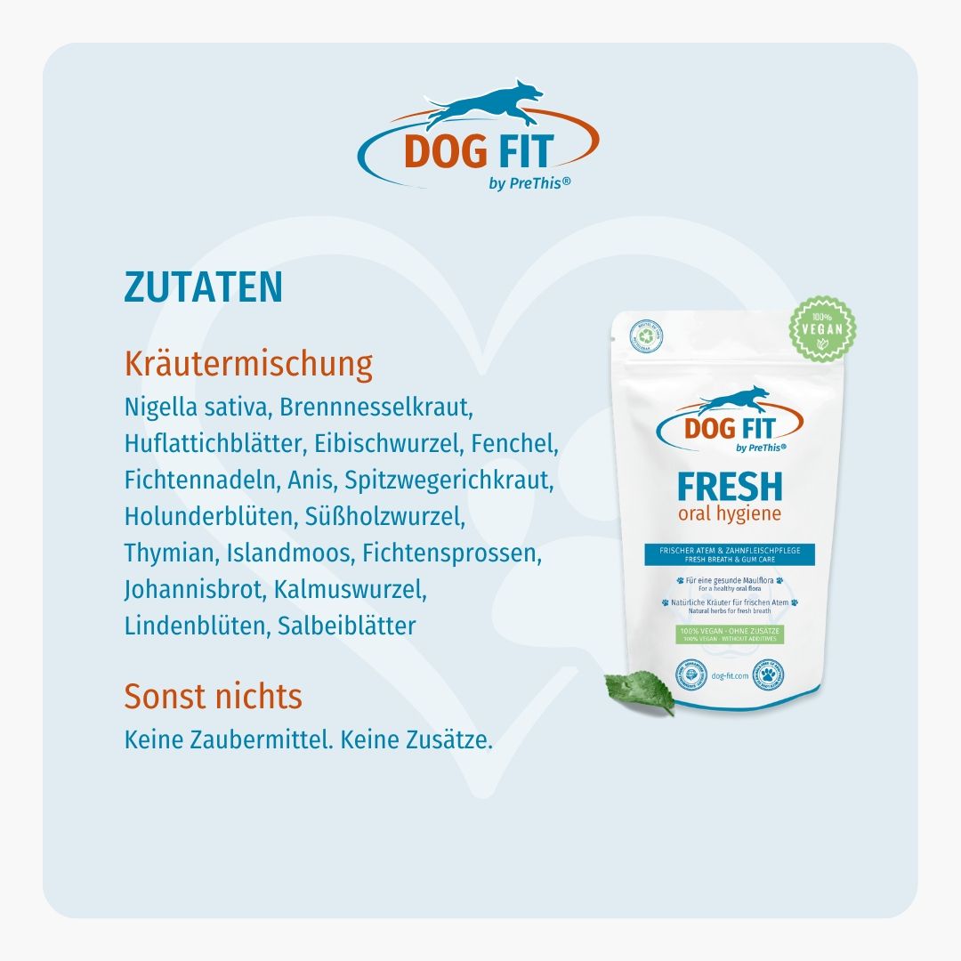 DOG FIT by PreThis® WHITE dental plus & FRESH