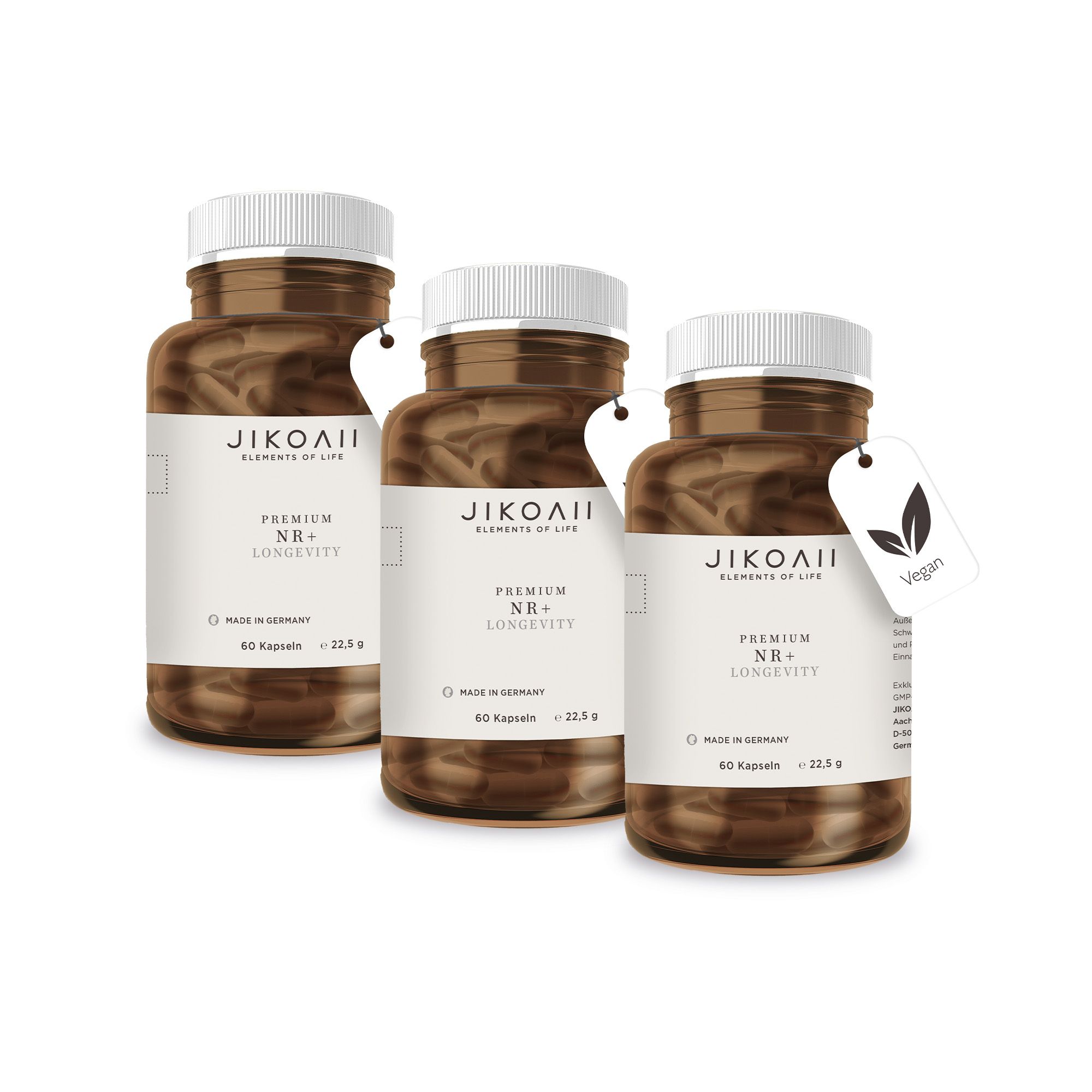 Jikoaii NR Kapseln - 300 mg Nicotinamid-Ribosid 180 St