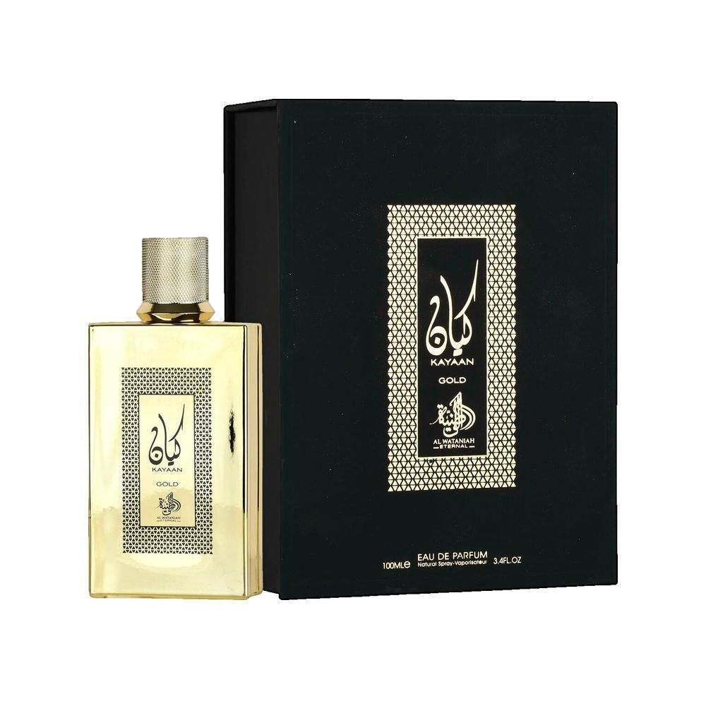 lattafa Al Wataniah Kayaan Gold Eau de Parfum holzig und würzig 100 ml
