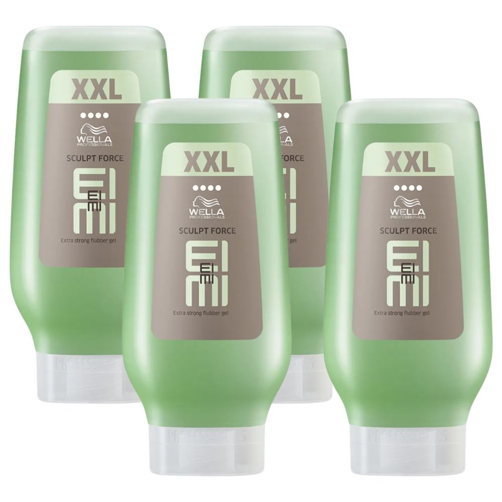 Wella Eimi Sculpt Force XXL Flubber Gel professionelles Haargel für kreative Stylings mit UV Schutz 1000 ml