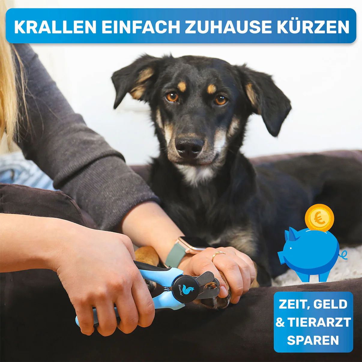 Krallenschere mit Schutz