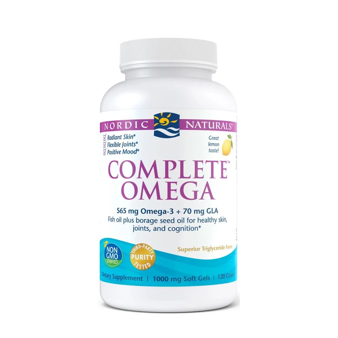 Nordic Naturals Complete Omega 565 mg Zitrone 120 St