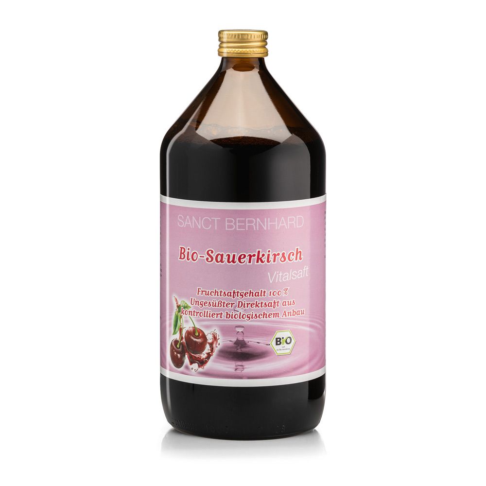 Sanct Bernhard Bio-Sauerkirsch-Vitalsaft 1 l Saft