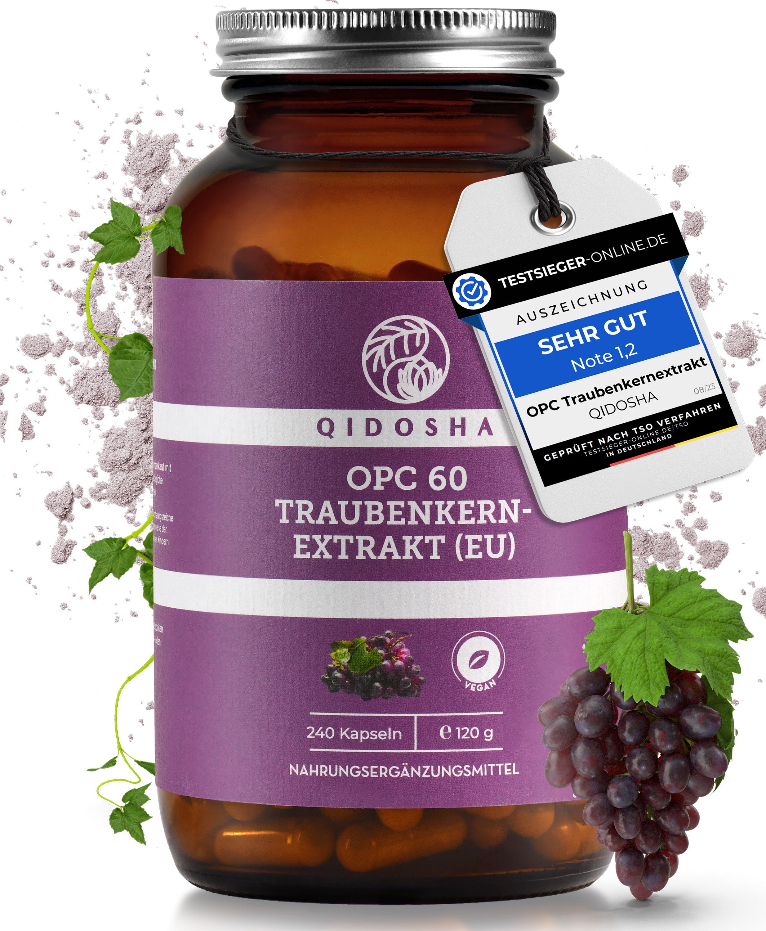 QIDOSHA Traubenkernextrakt OPC
