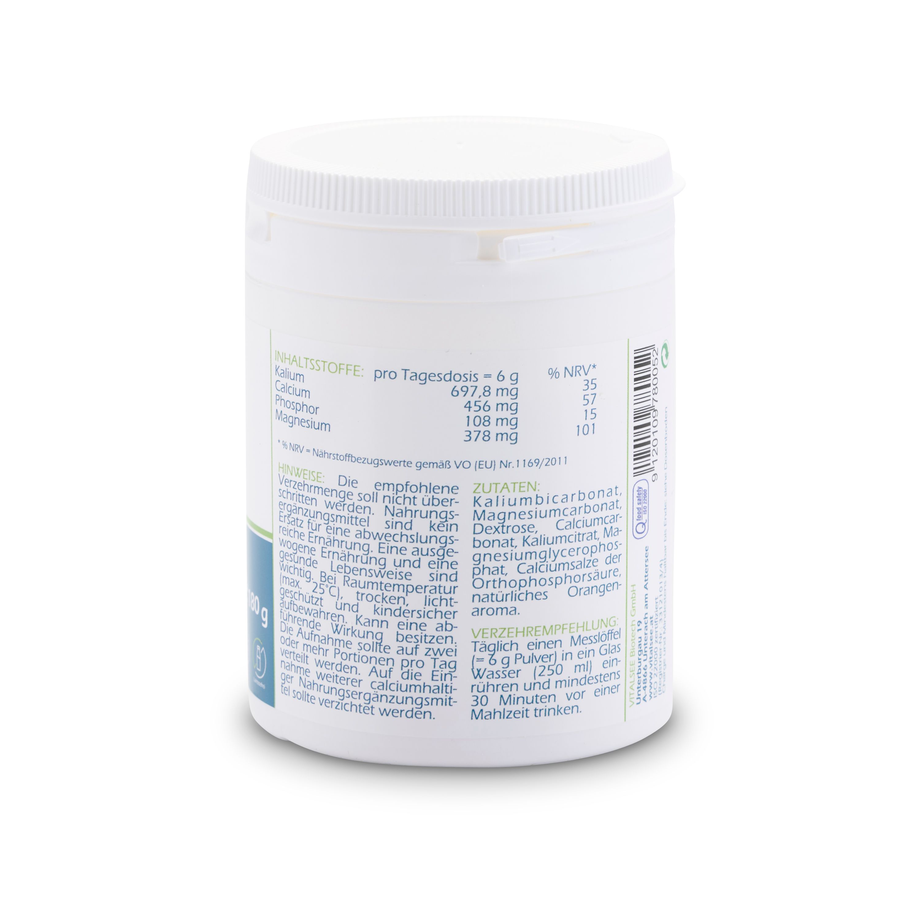 Vitalsee BASENPULVER 180k opus magnum