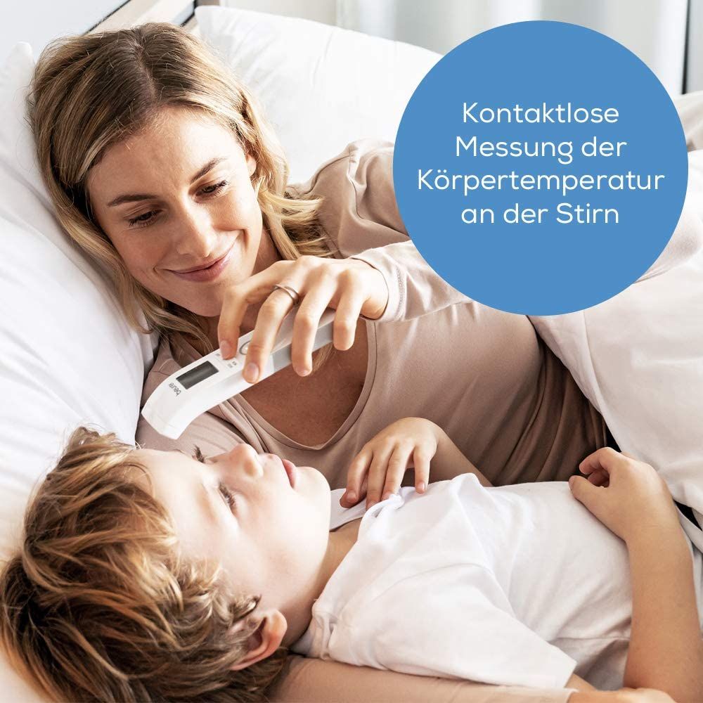 Beurer kontaktloses digitales Infrarotthermometer, schnelles Fieberthermometer zur hygienischen 1 St