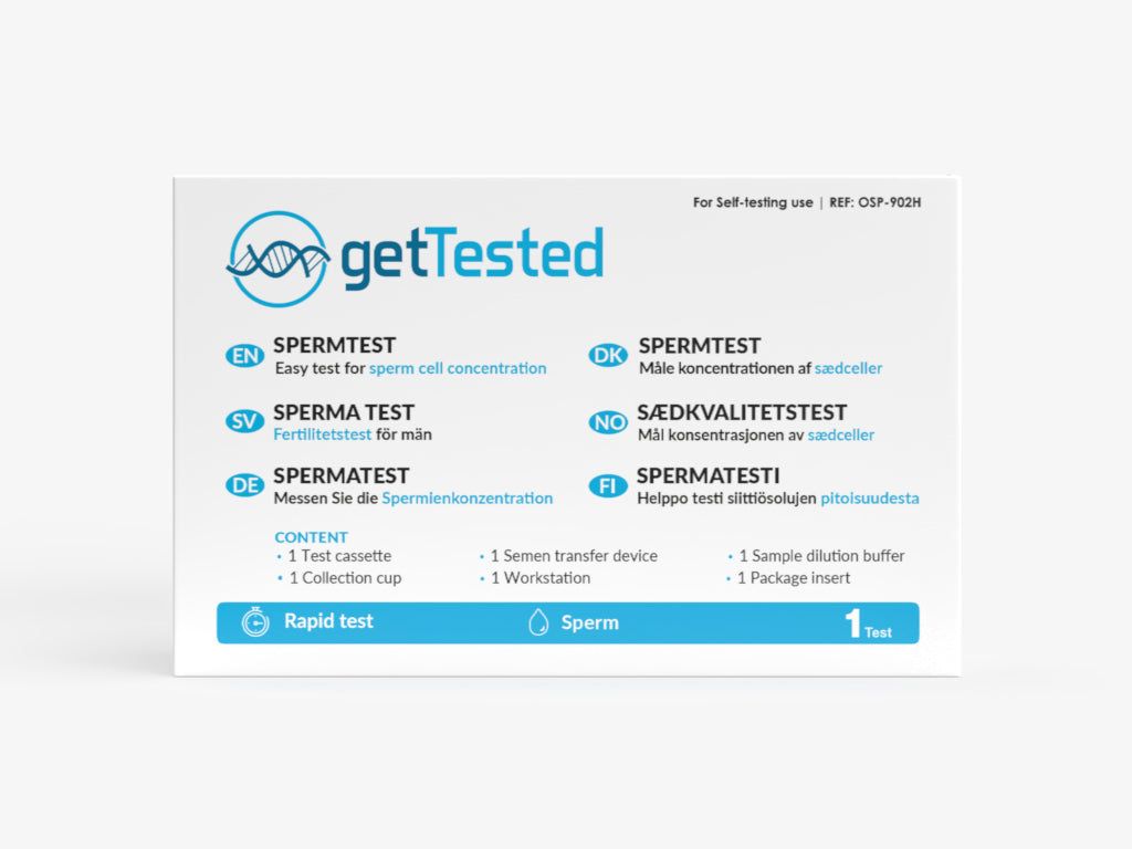 GetTested Spermatest 1 St Test