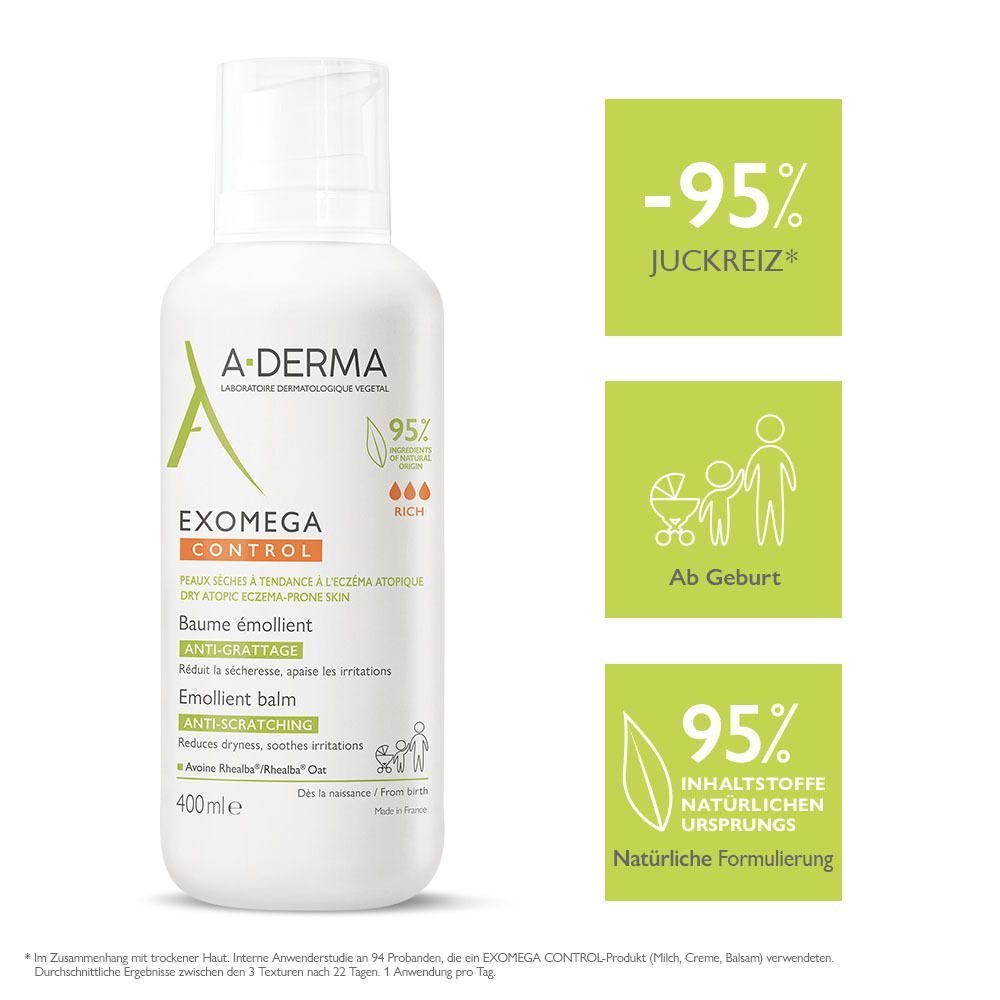 A-Derma Exomega Control Baume Émollient