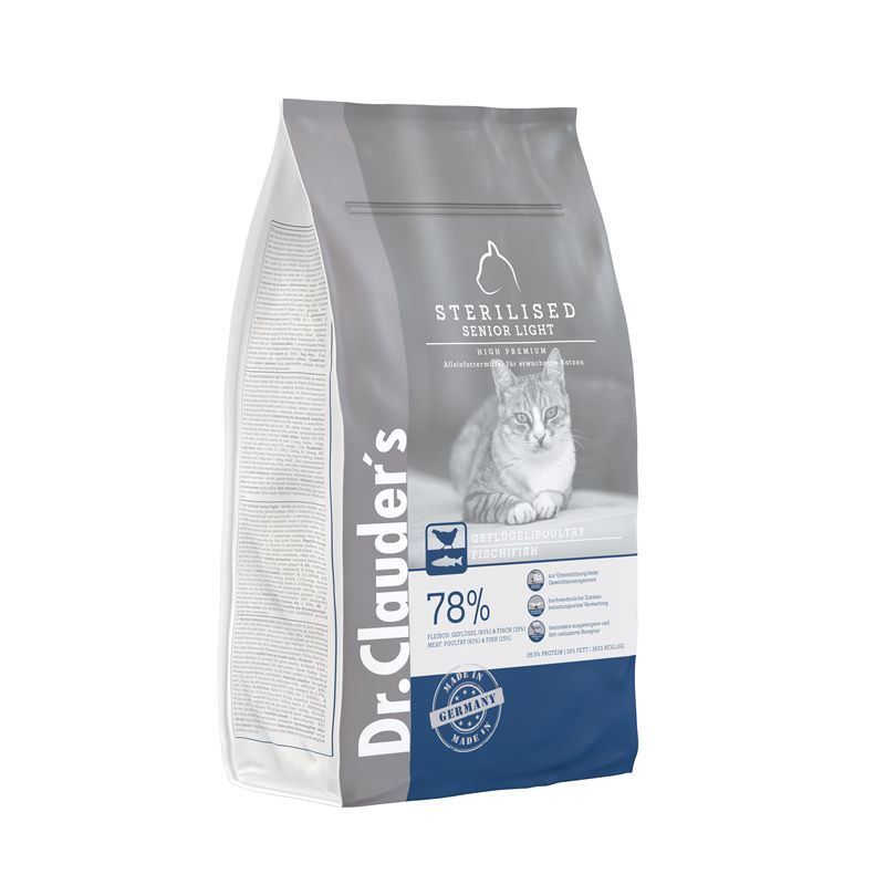 Dr. Clauder's Cat Trocken High Premium Sterilized Senior 1,5 kg