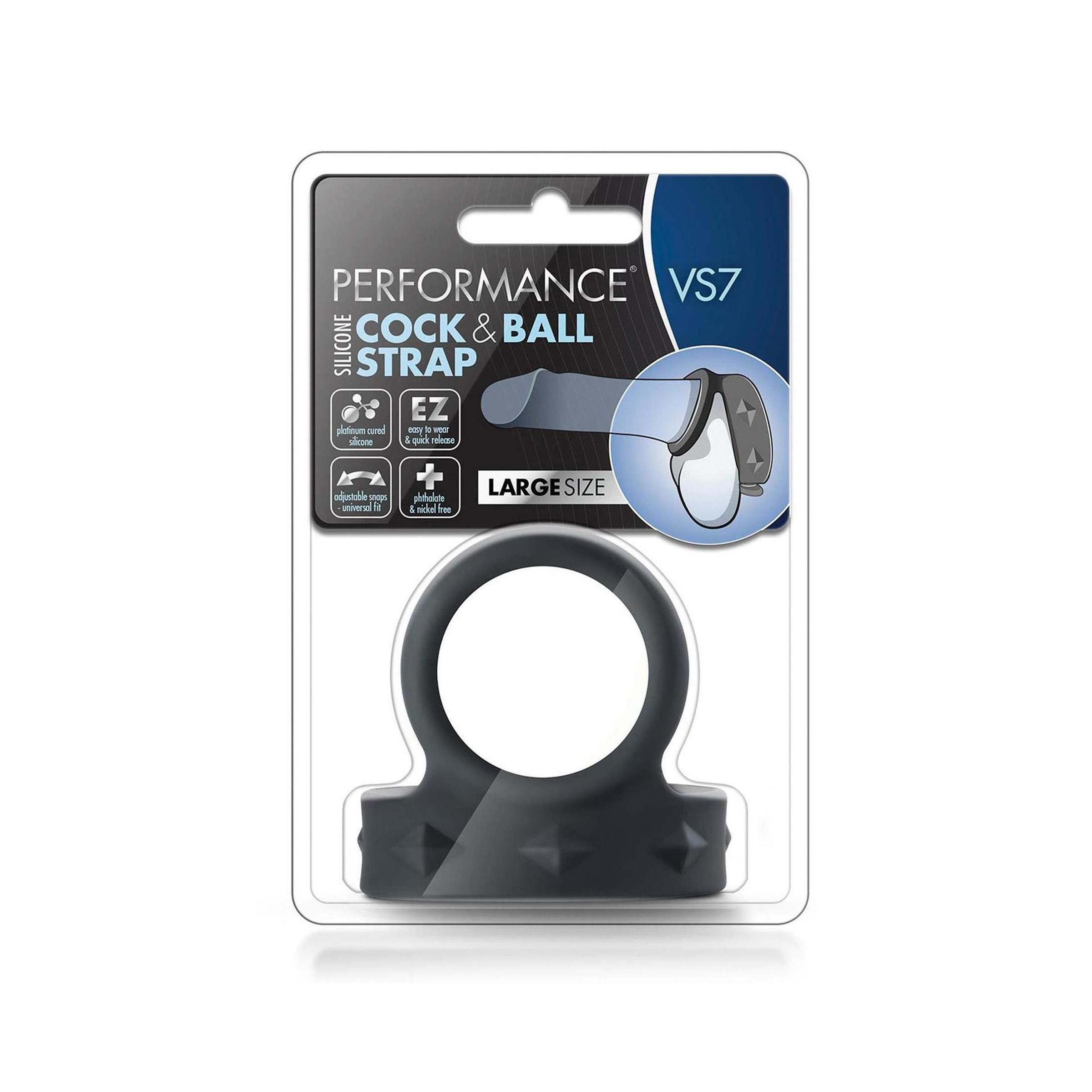 Blush - PERFORMANCE VS7 COCK & BALL STRAP
